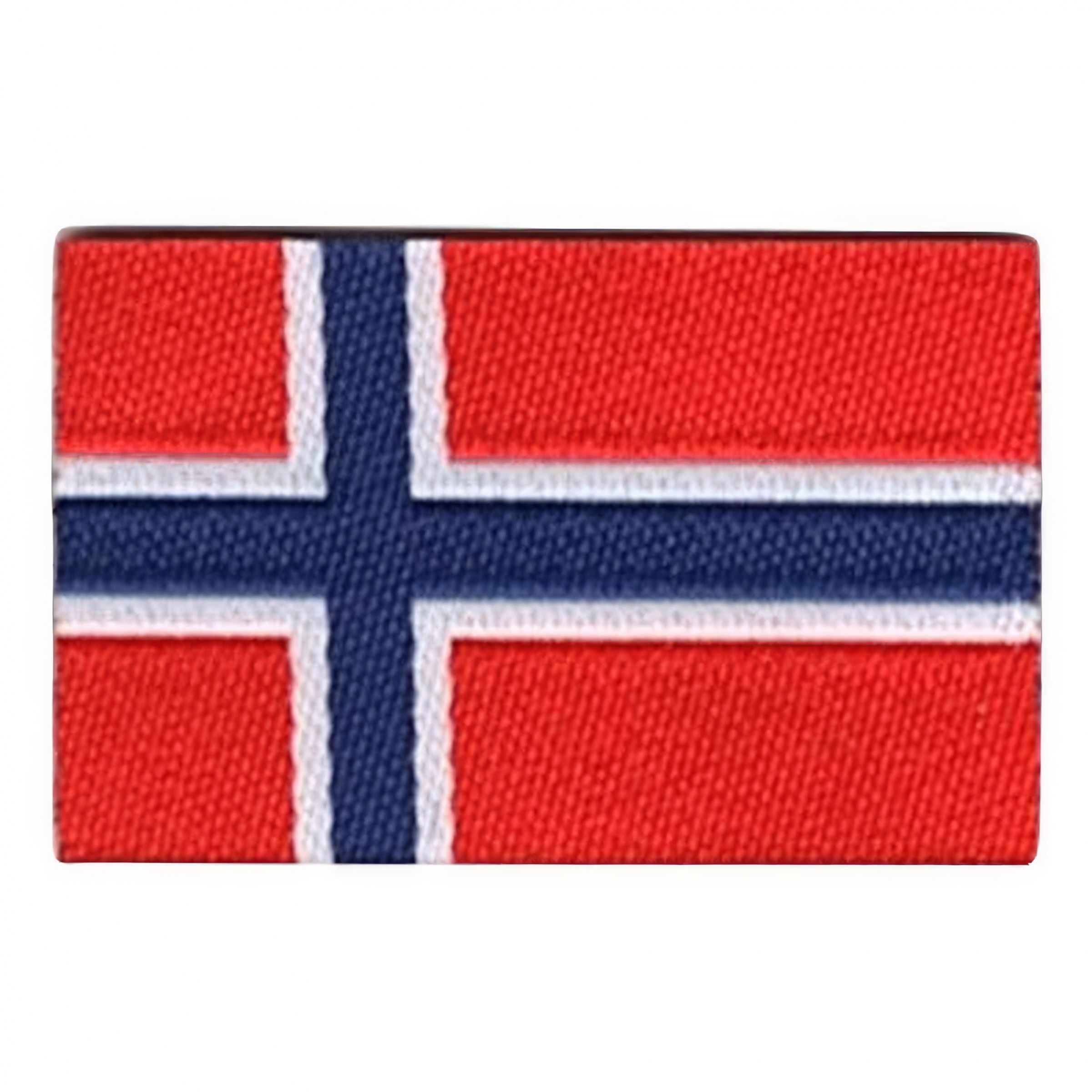 Tygmärke Flagga Norge - Stor