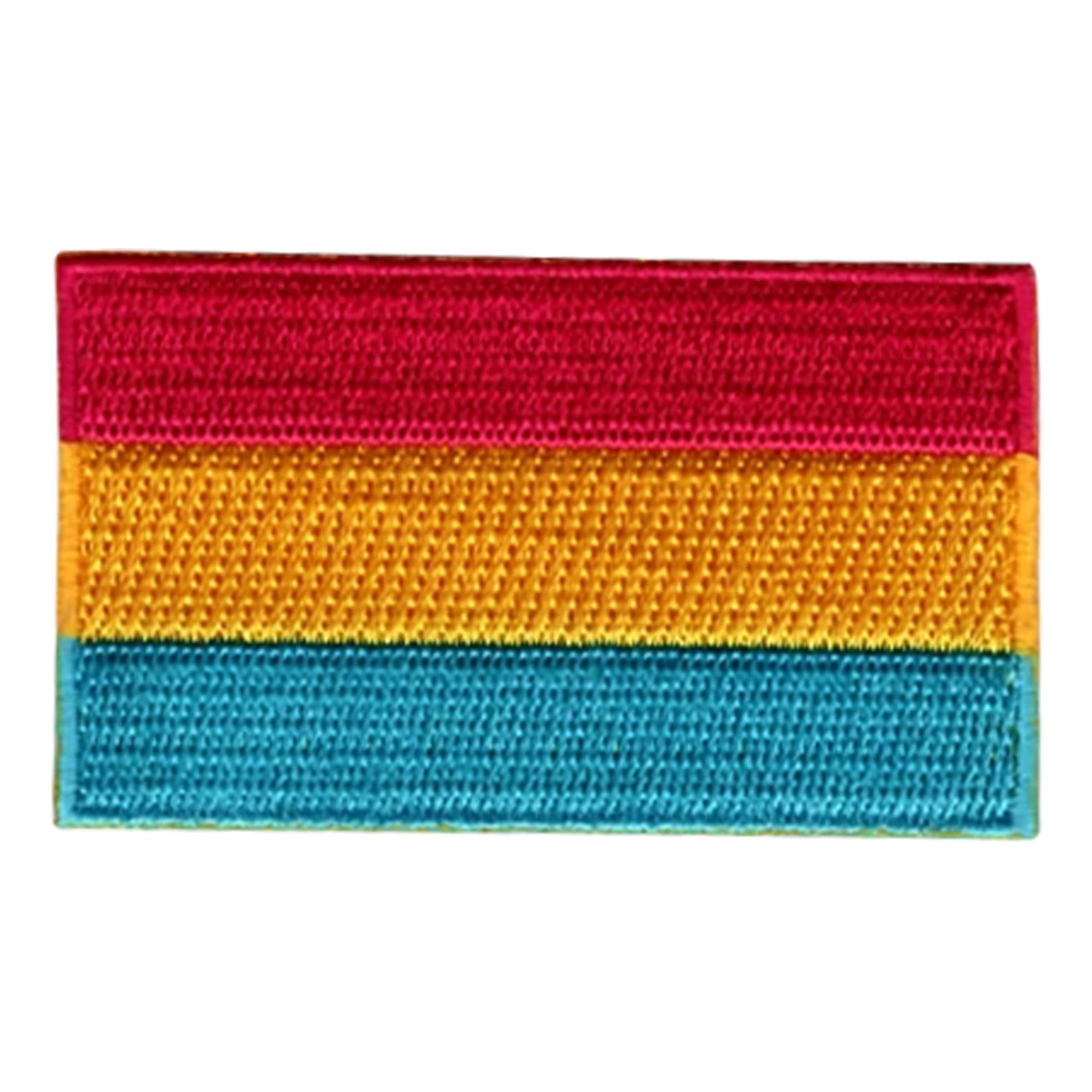 Läs mer om Tygmärke Flagga Pride Pansexuell - Mellan