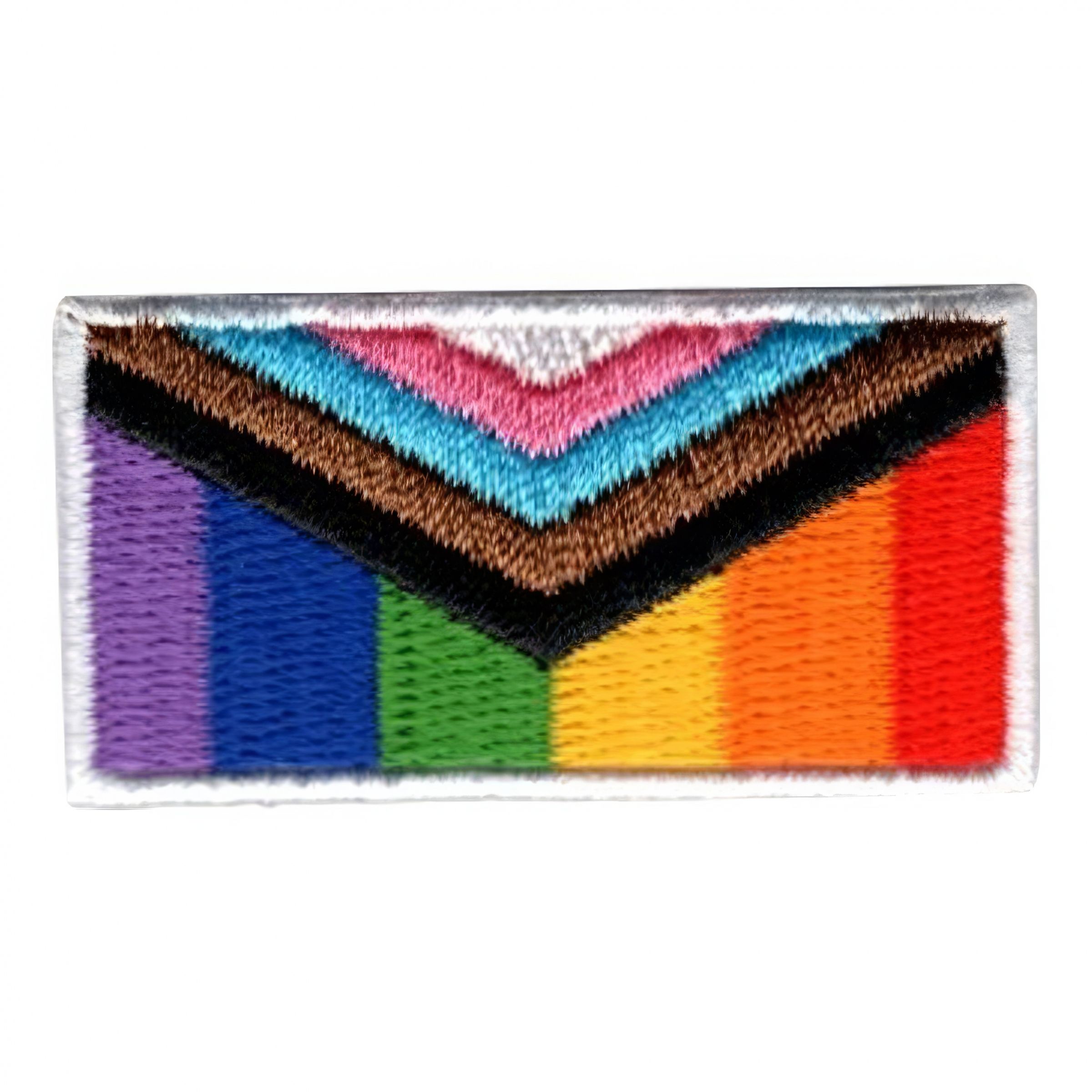 Tygmärke Flagga Pride Progress - Liten