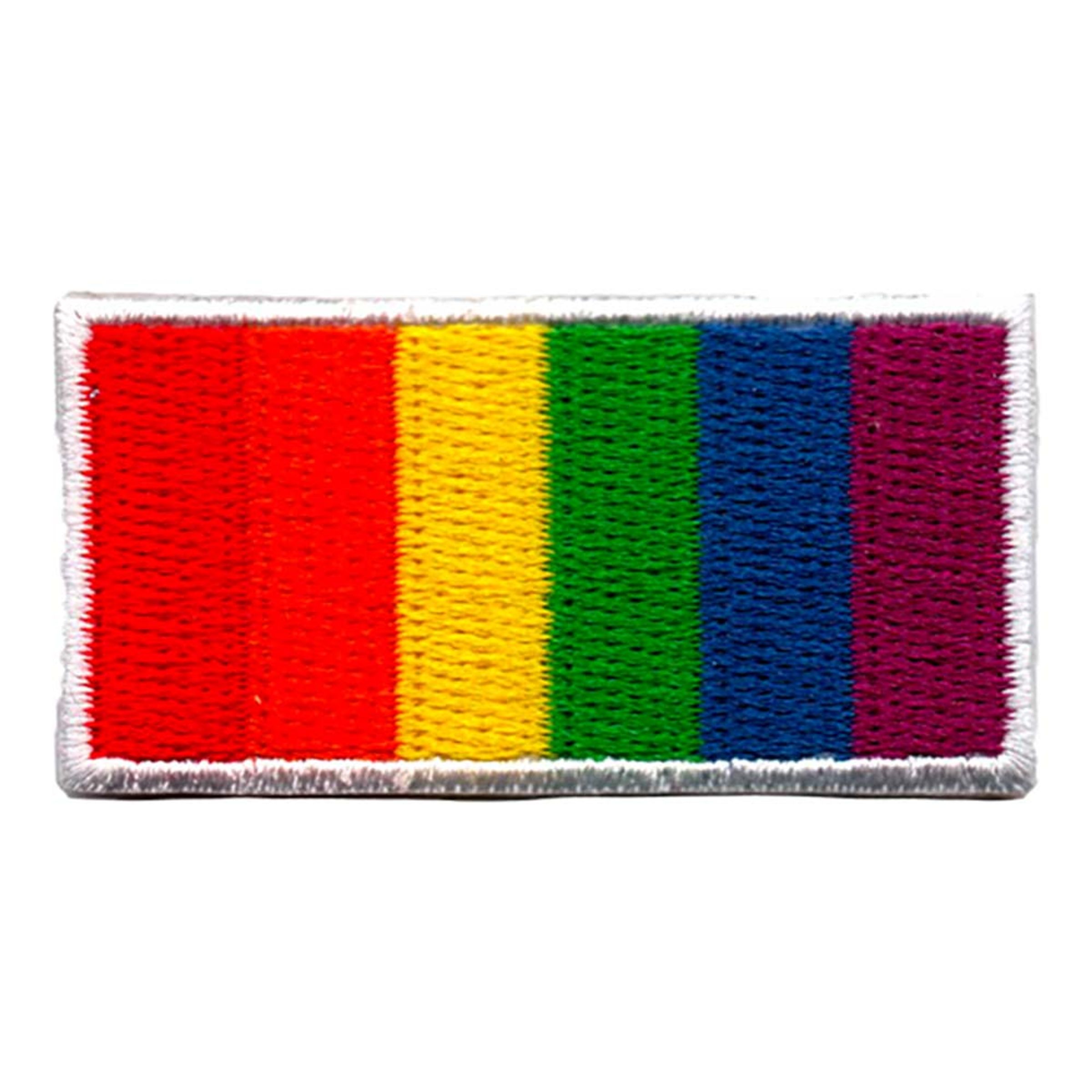 Läs mer om Tygmärke Flagga Pride Regnbåge - Liten