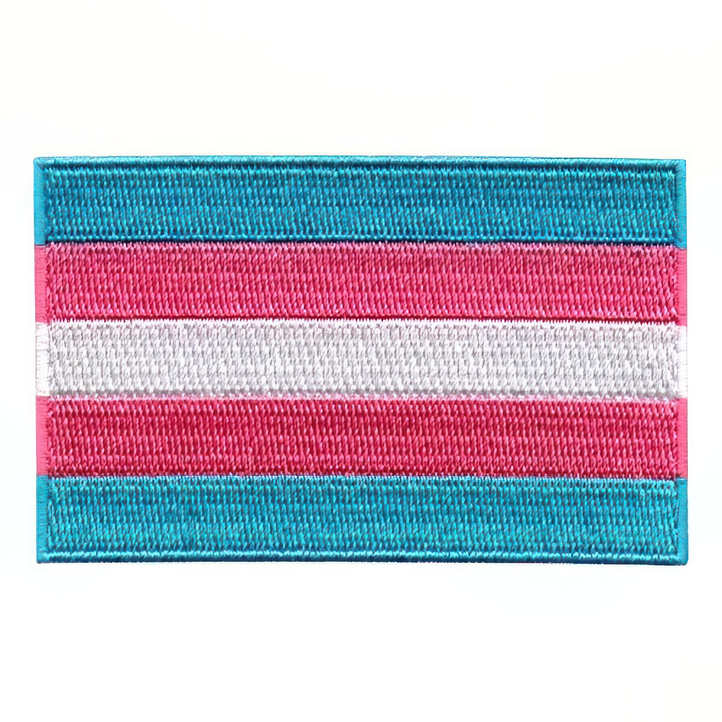 Läs mer om Tygmärke Flagga Pride Transgender - Stor
