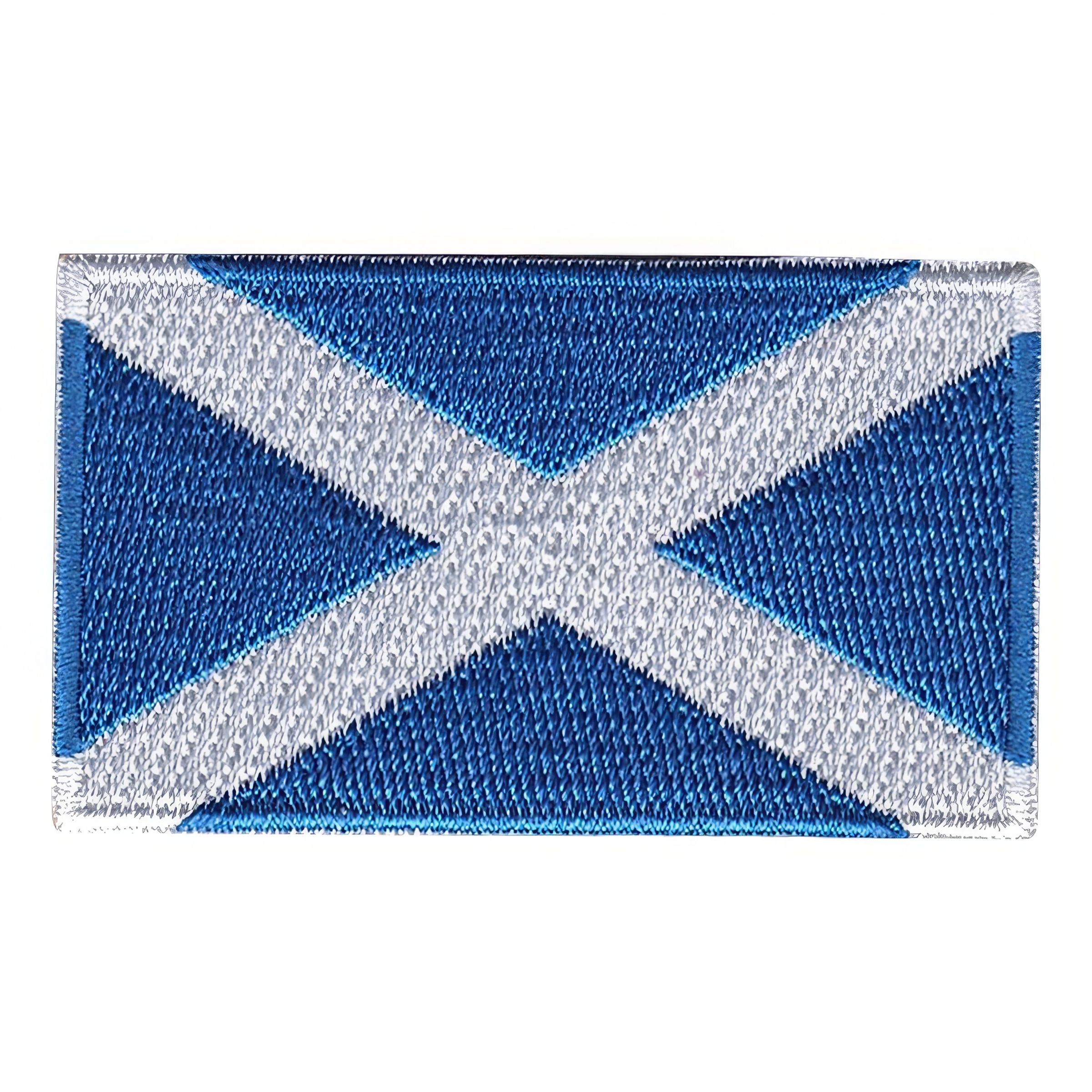Läs mer om Tygmärke Flagga Skottland