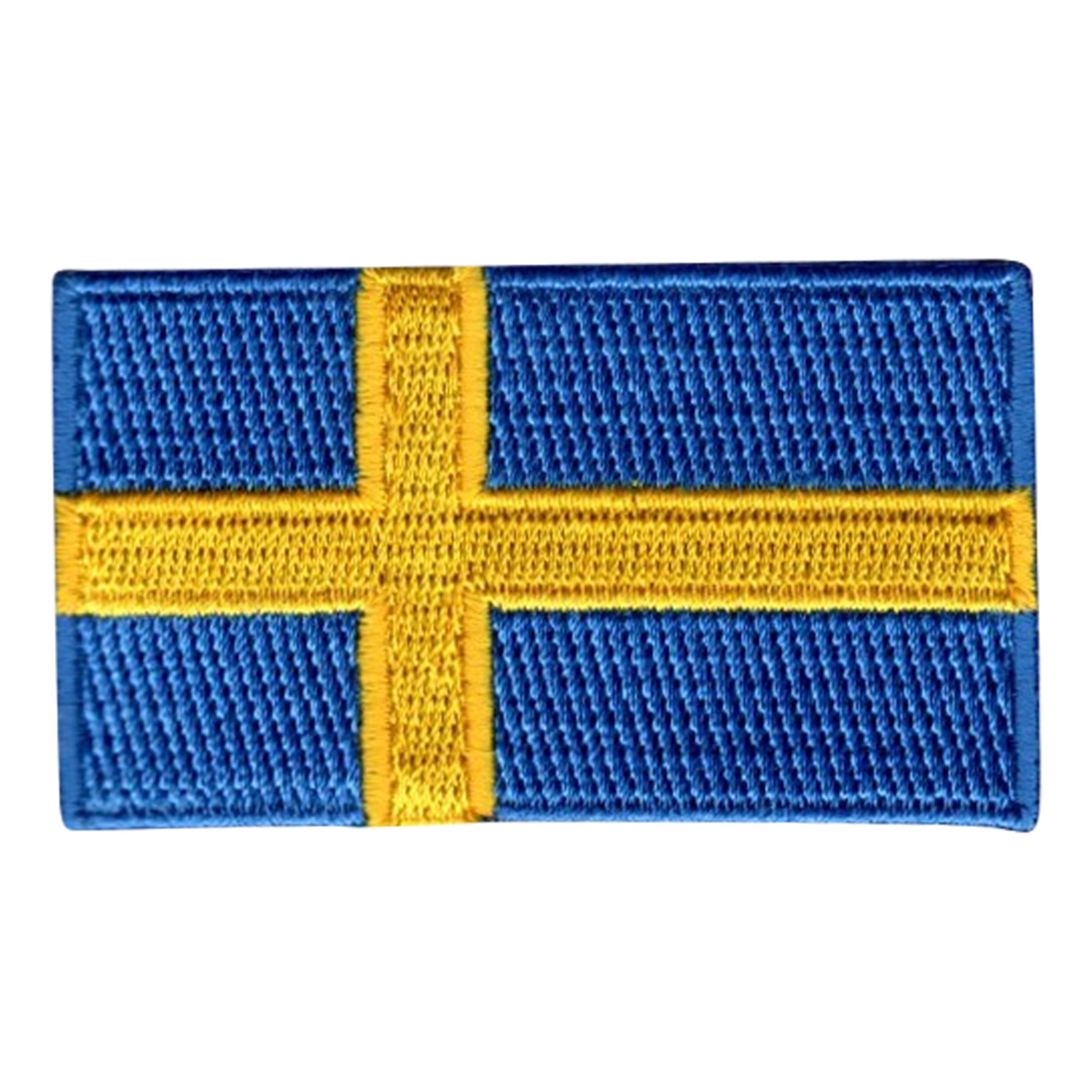 Läs mer om Tygmärke Flagga Sverige - Mellan