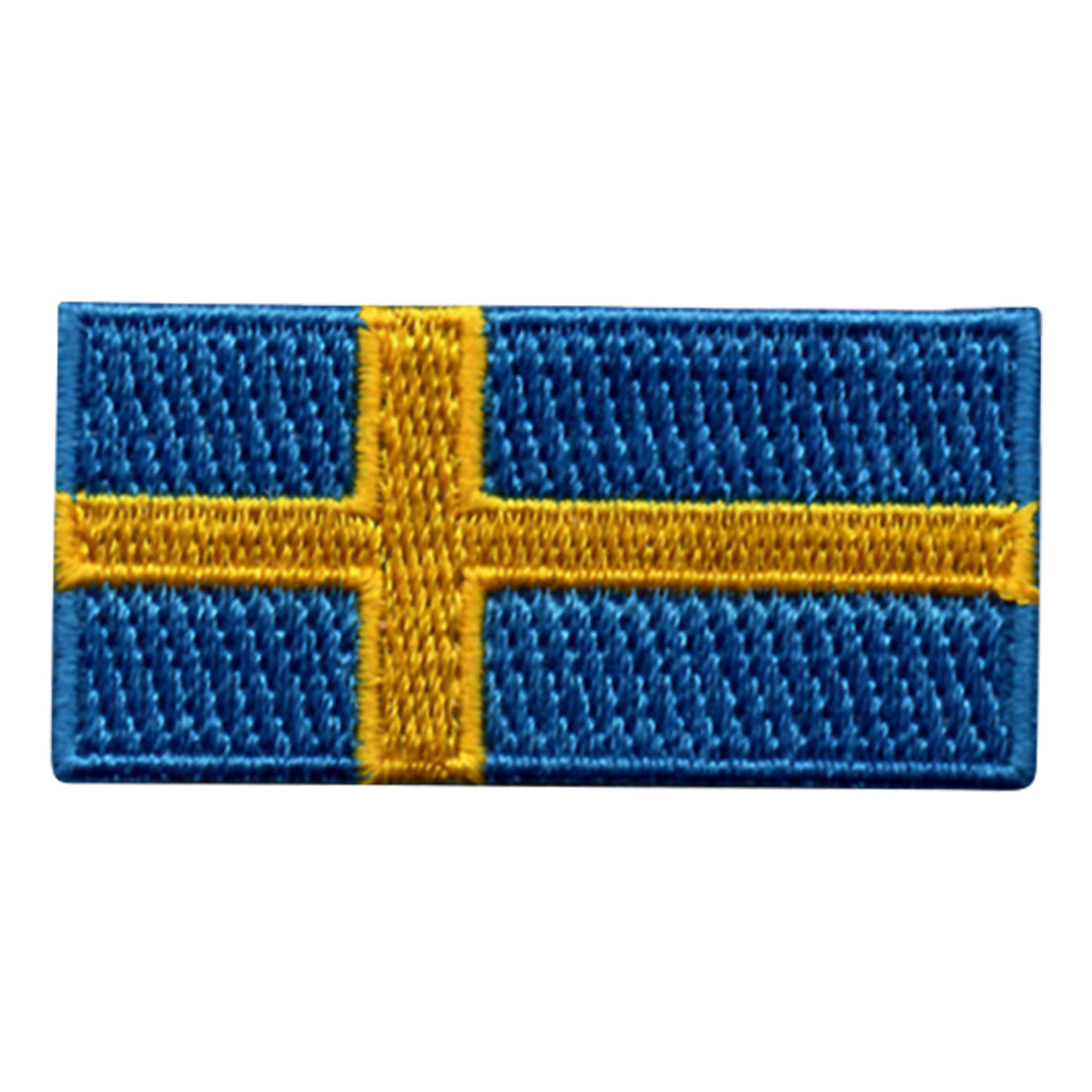 Läs mer om Tygmärke Flagga Sverige - Liten