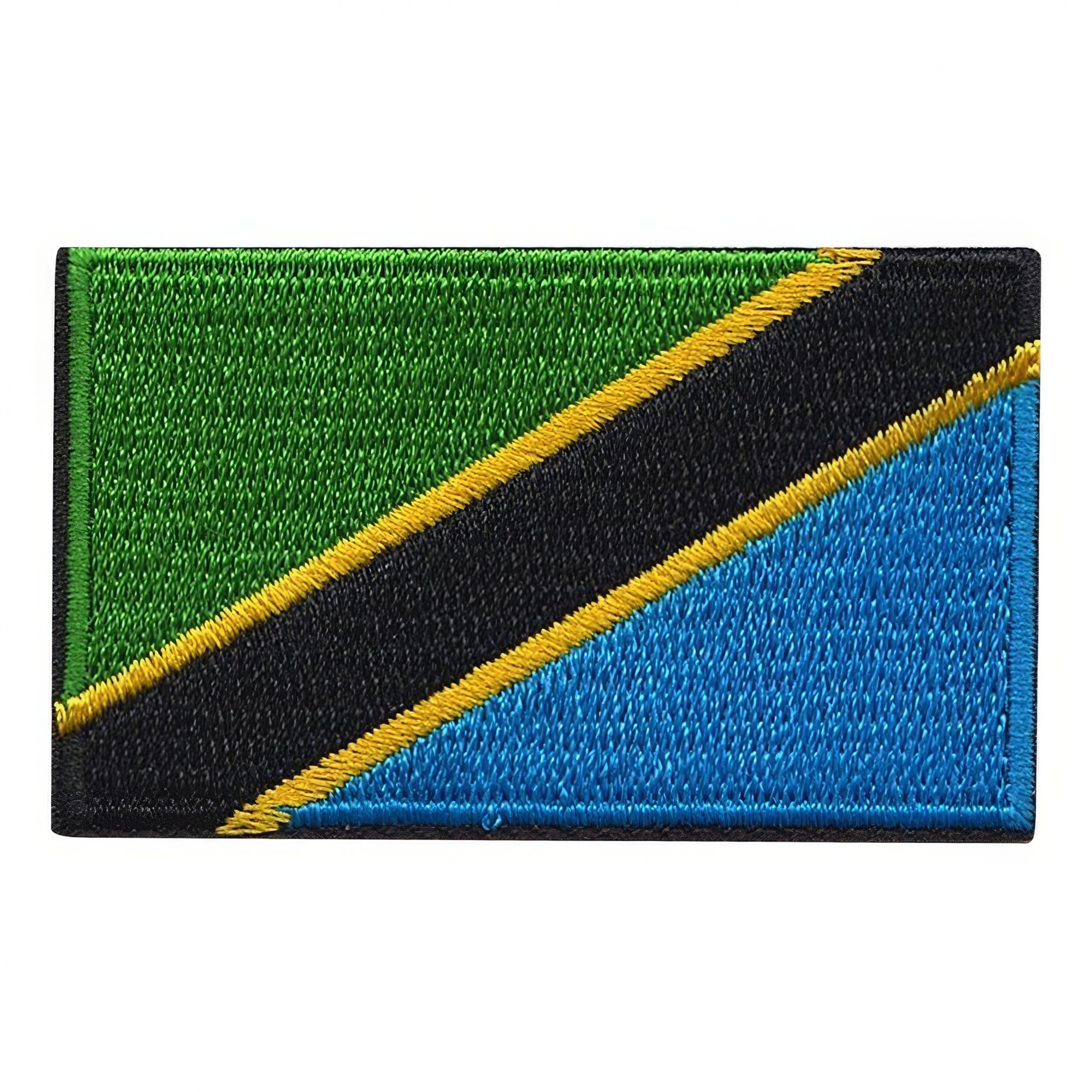 Läs mer om Tygmärke Flagga Tanzania