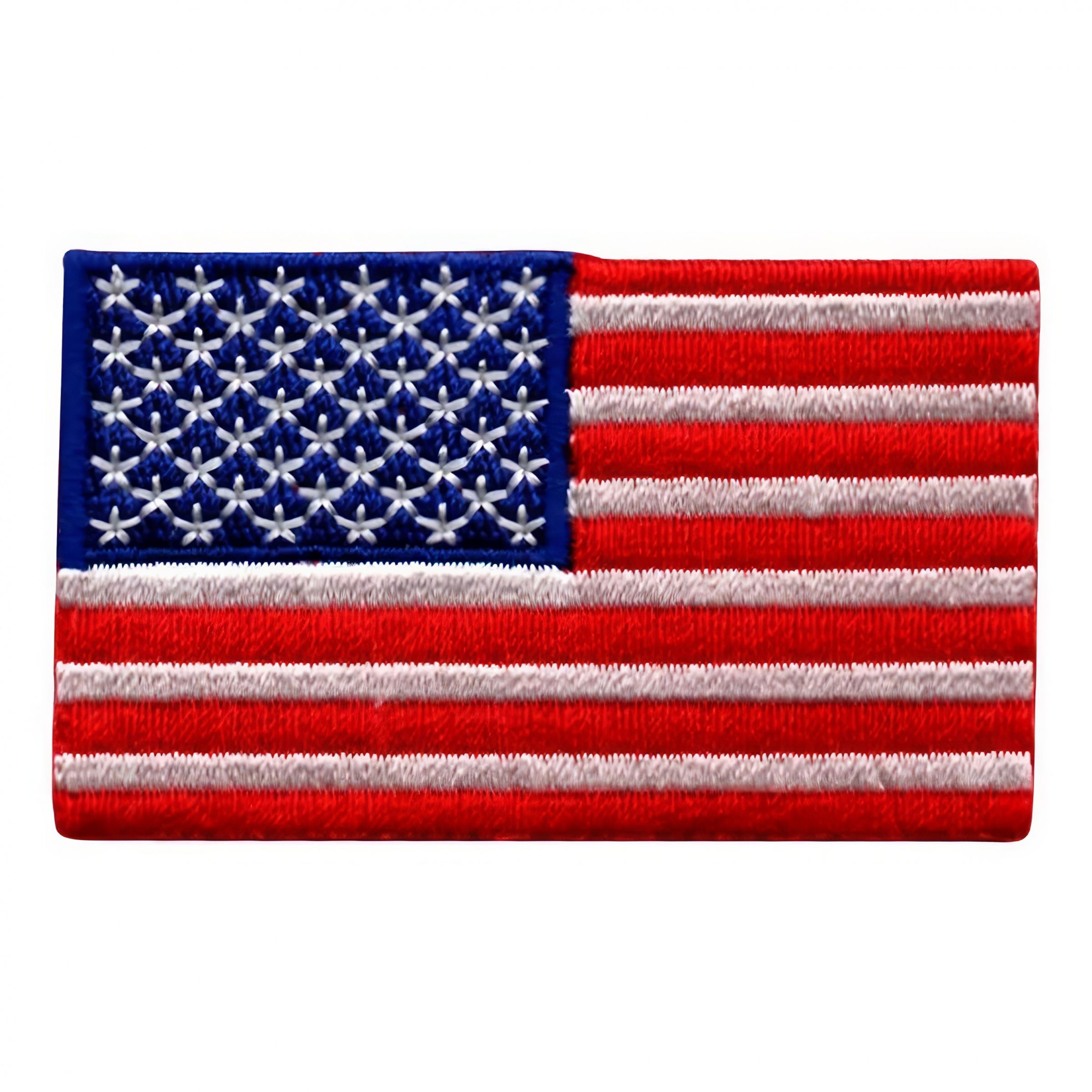 Tygmärke Flagga USA - Stor