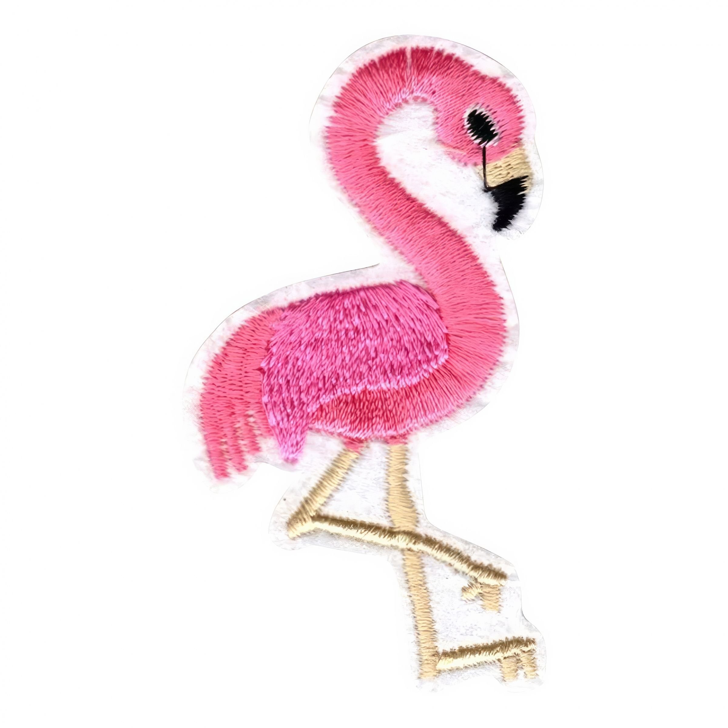 Läs mer om Tygmärke Flamingo