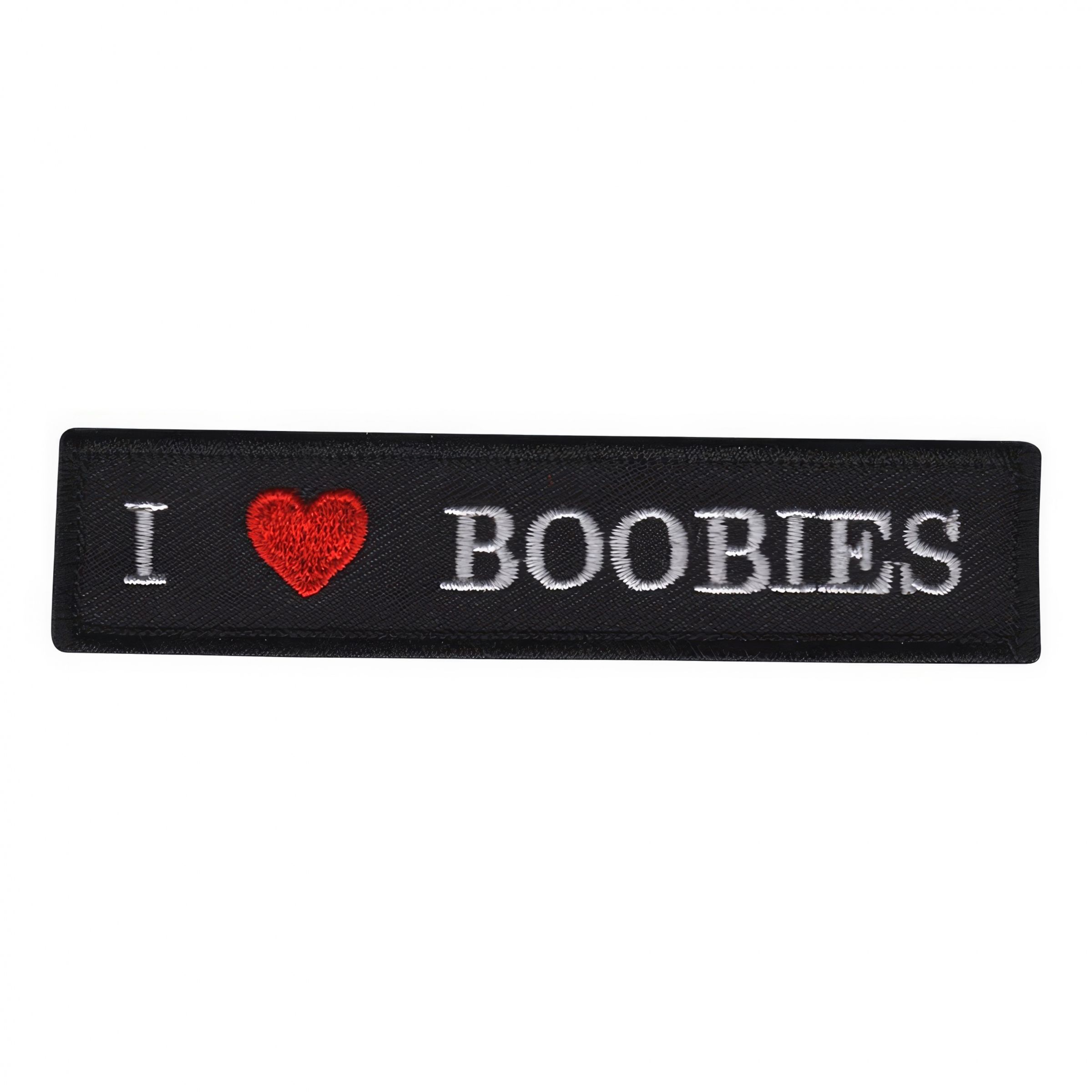 Tygmärke I Love Boobies