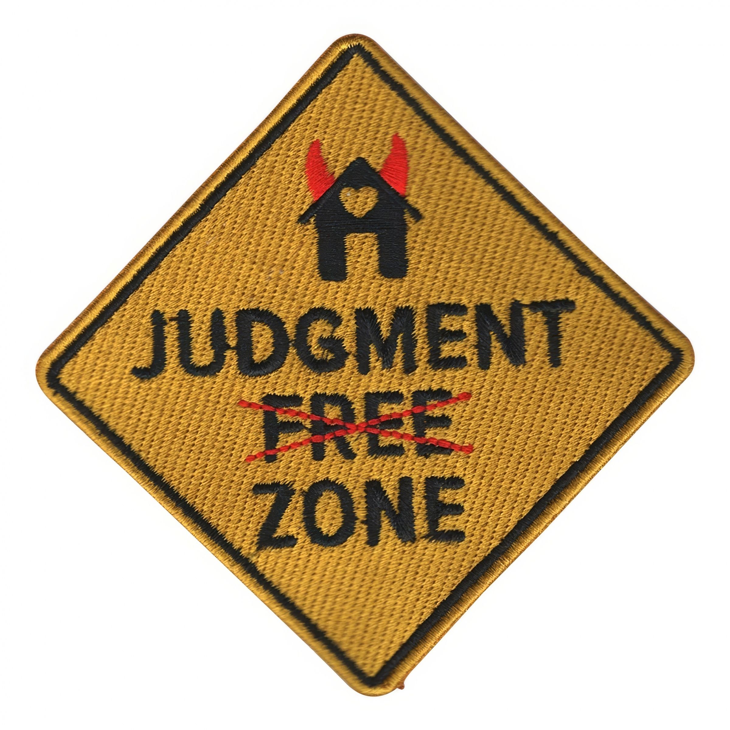 Läs mer om Tygmärke Judgment Zone