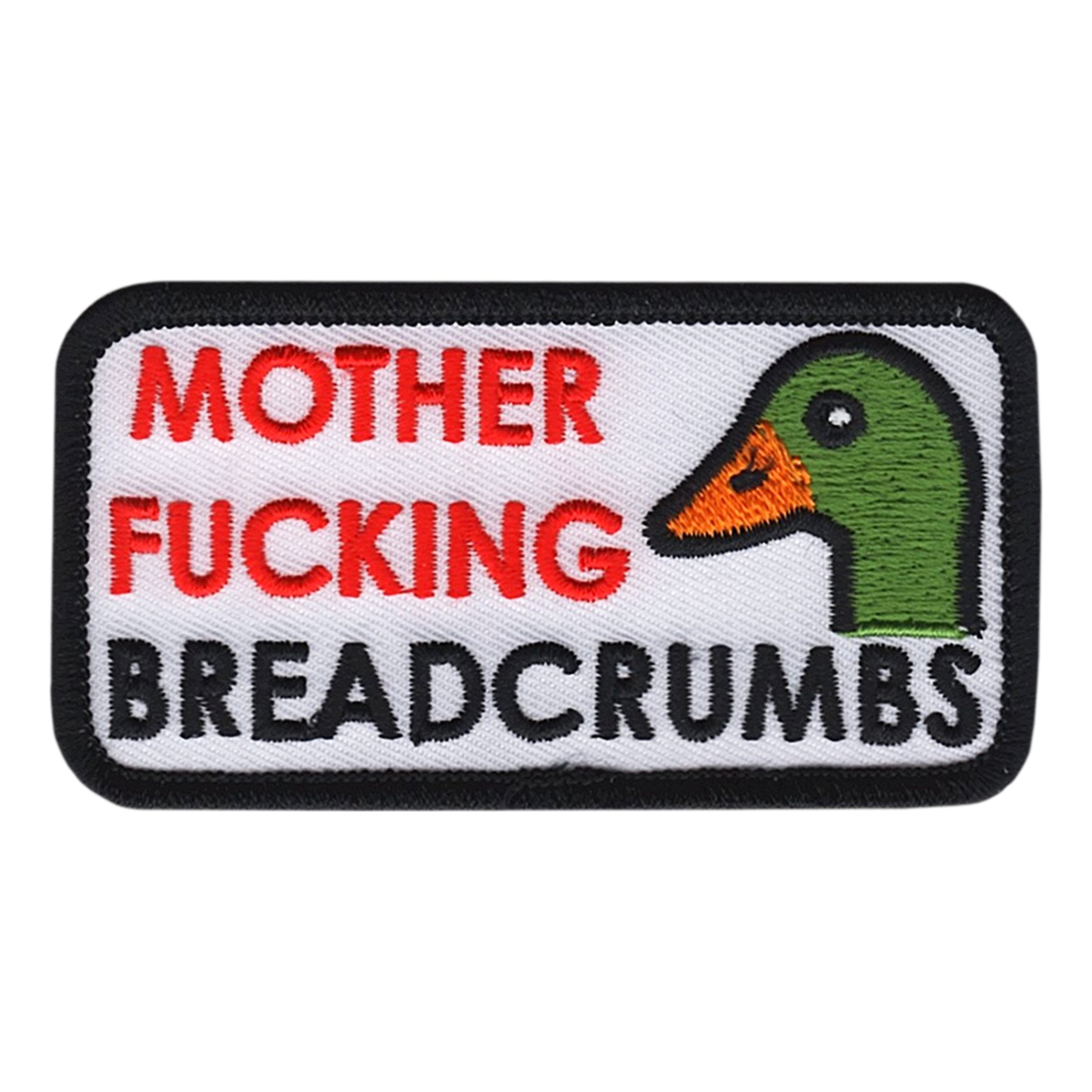 Läs mer om Tygmärke Mother Fucking Breadcrumbs