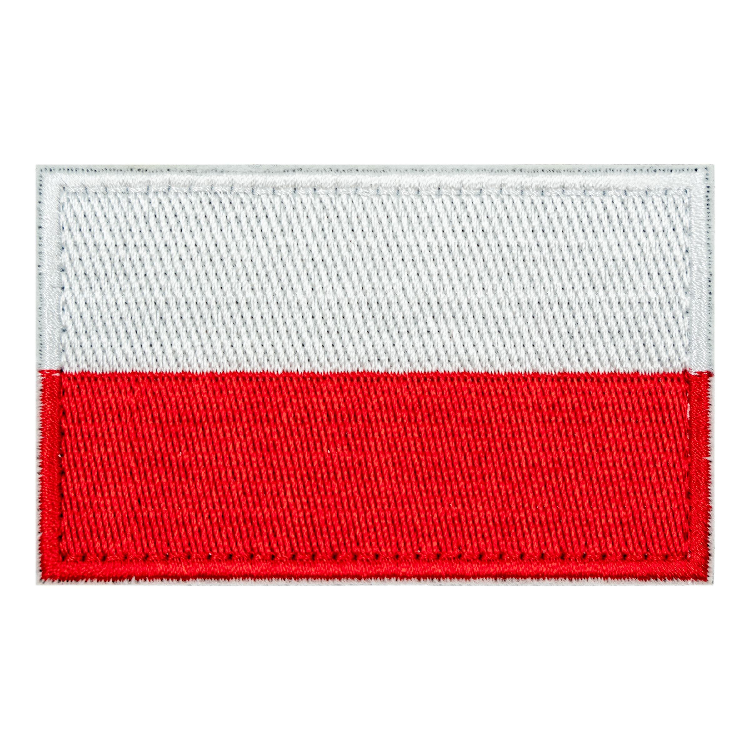 Läs mer om Tygmärke Polska Flaggan