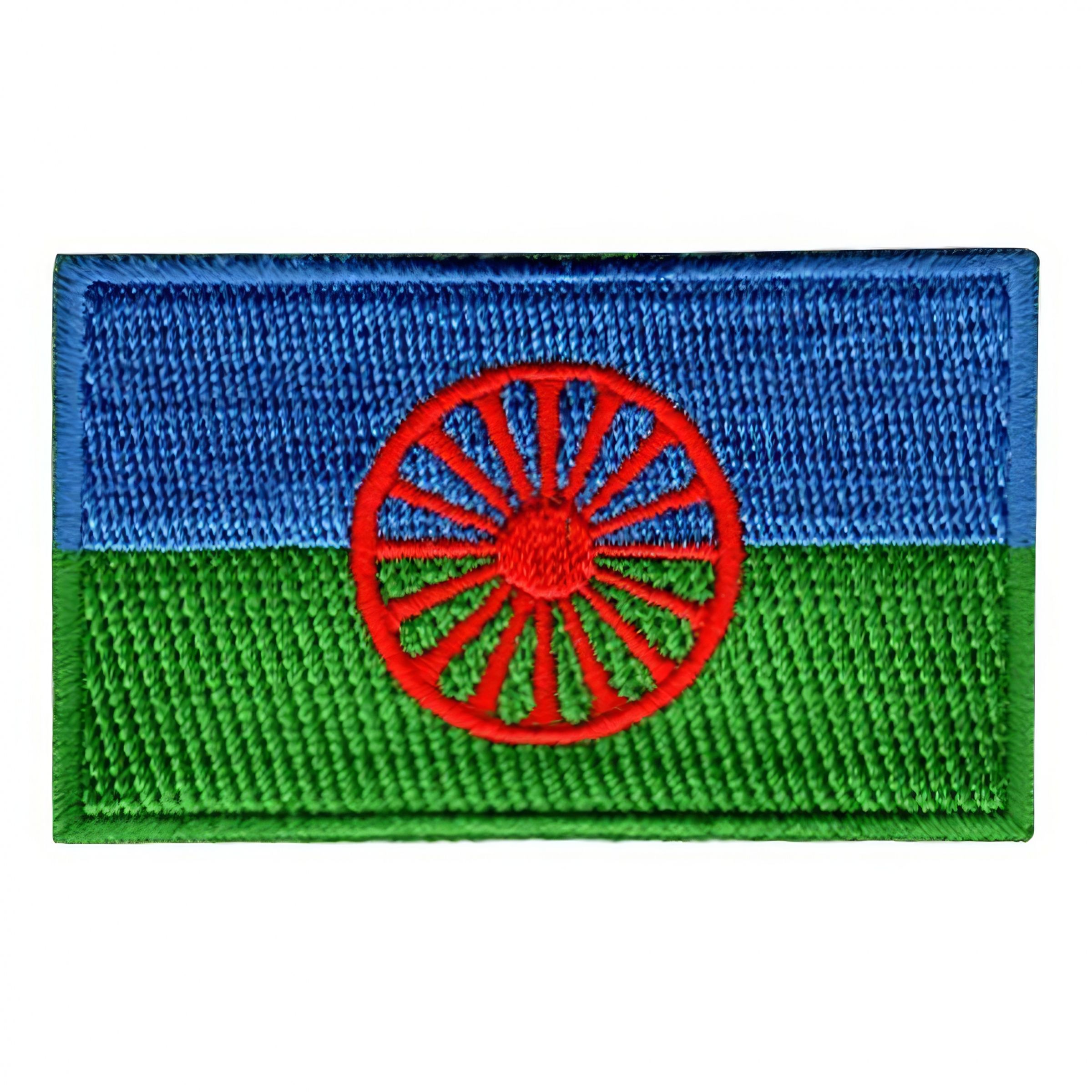 Läs mer om Tygmärke Romska Flaggan