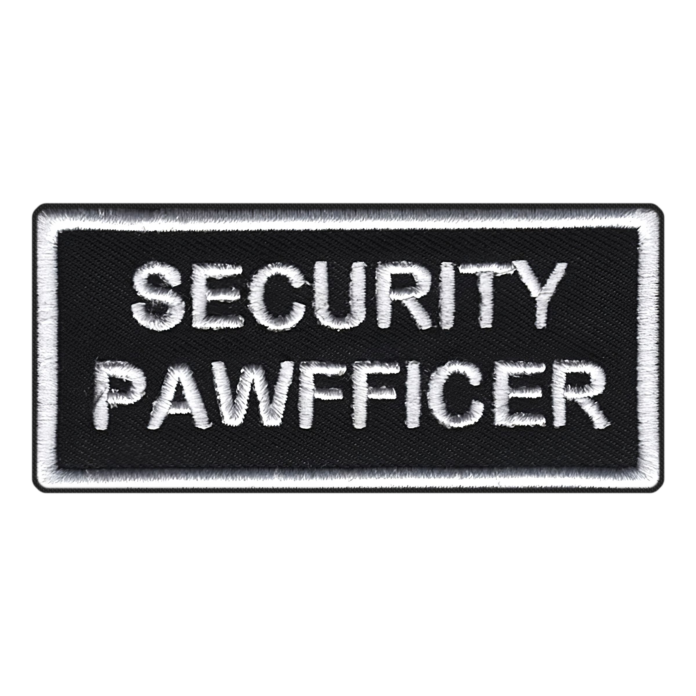 Tygmärke Security Pawfficer
