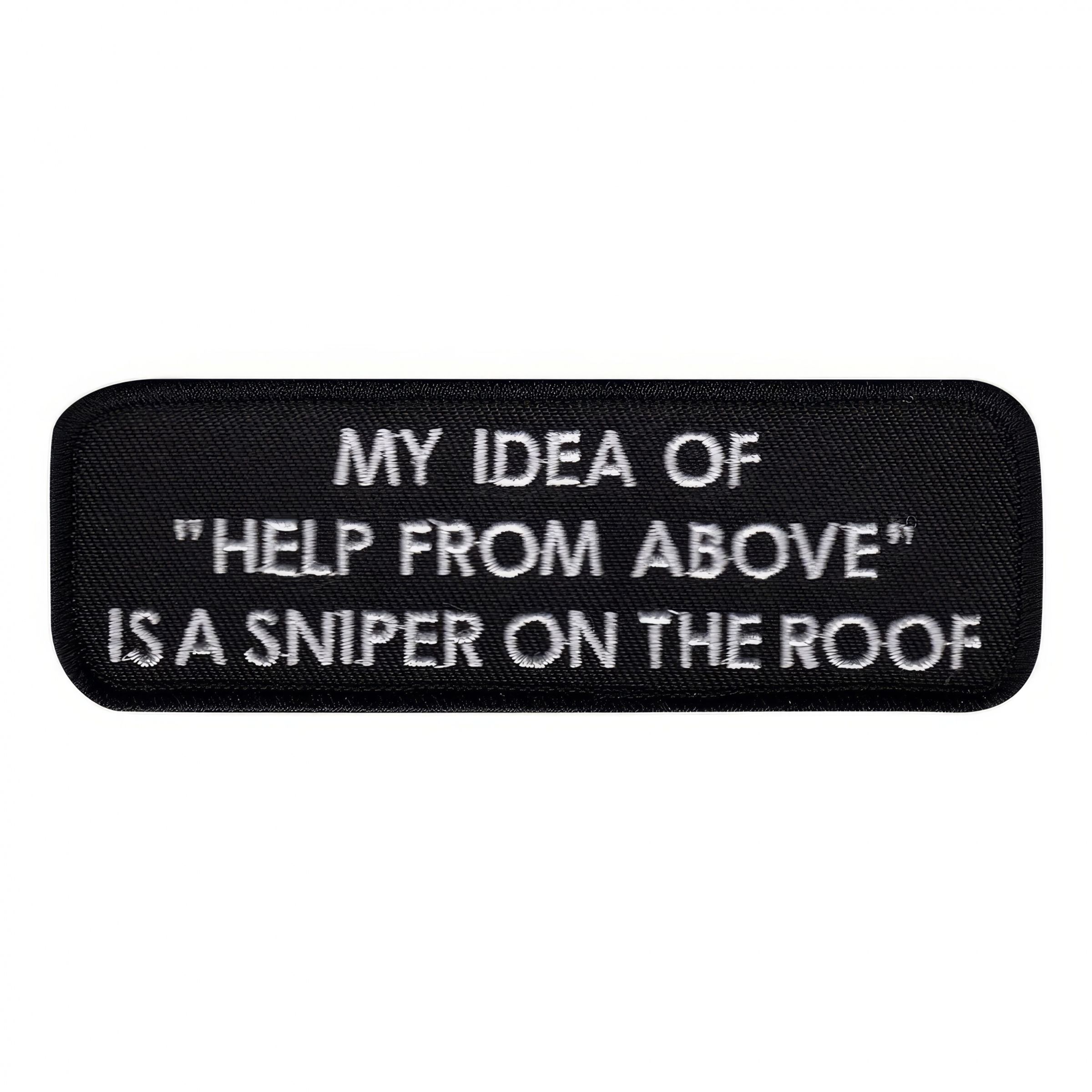 Läs mer om Tygmärke Sniper On The Roof