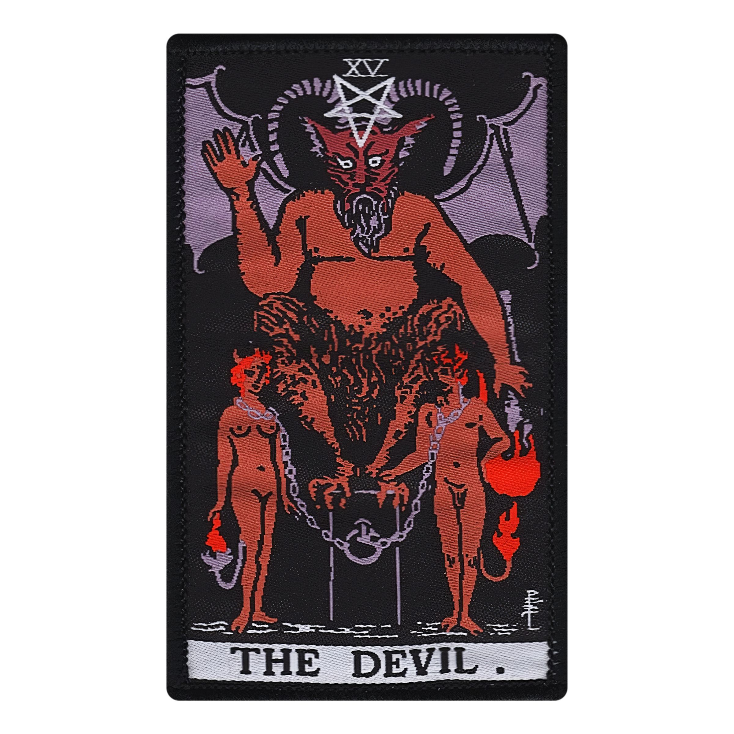 Läs mer om Tygmärke Tarot The Devil
