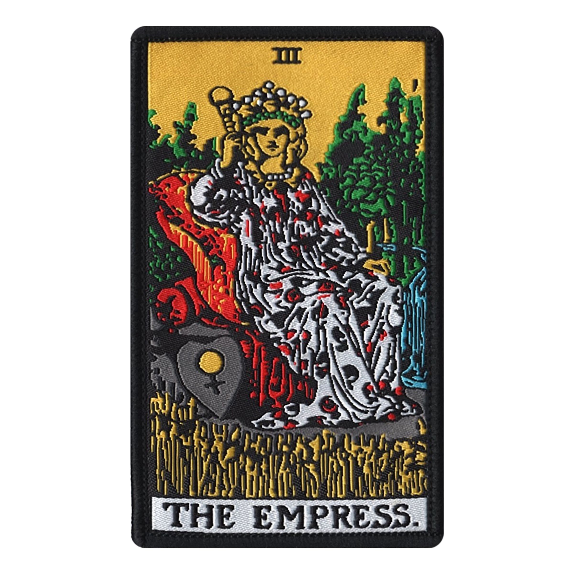 Läs mer om Tygmärke Tarot The Empress