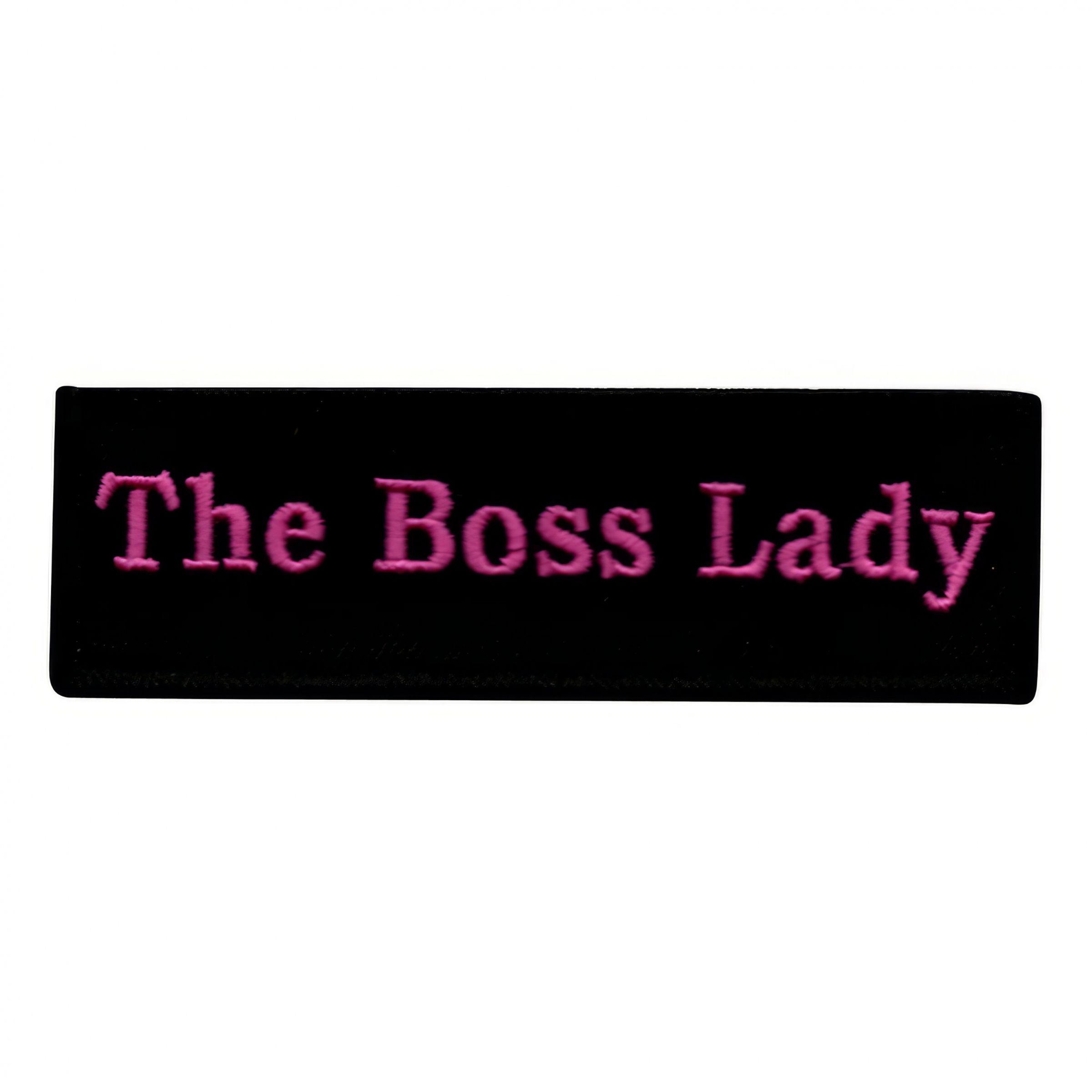 Läs mer om Tygmärke The Boss Lady