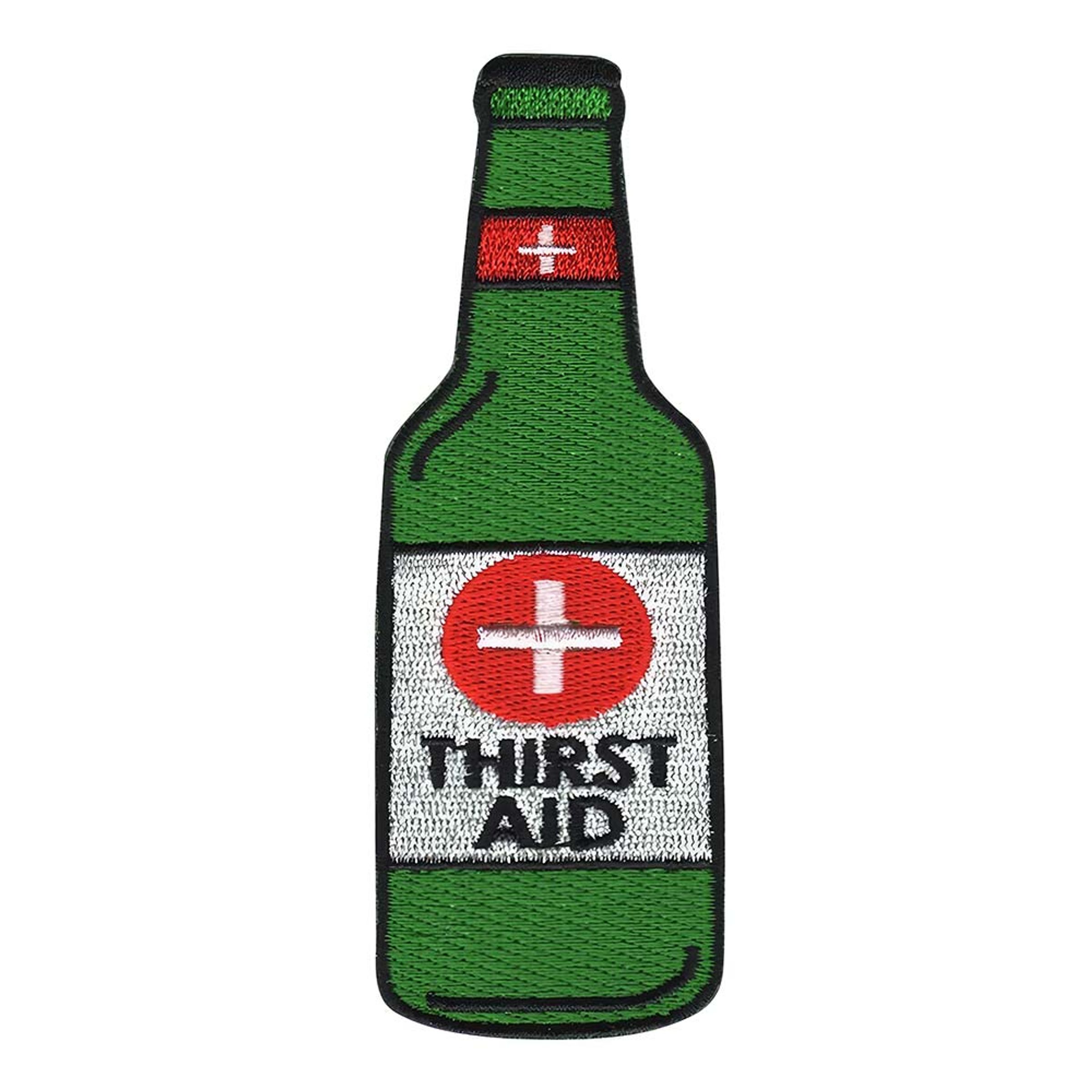 Tygmärke Thirst Aid Flaska