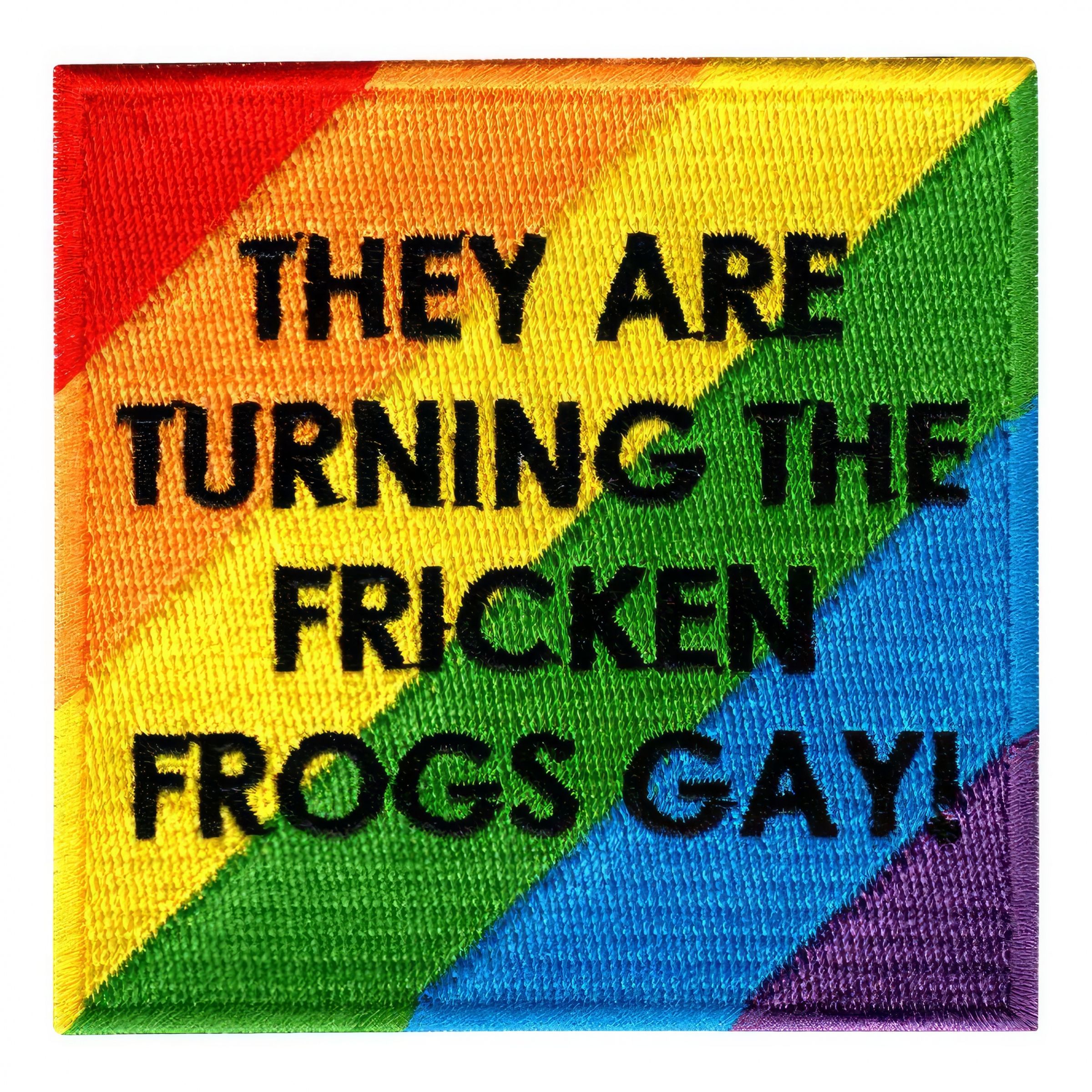 Läs mer om Tygmärke Turning The Frogs Gay