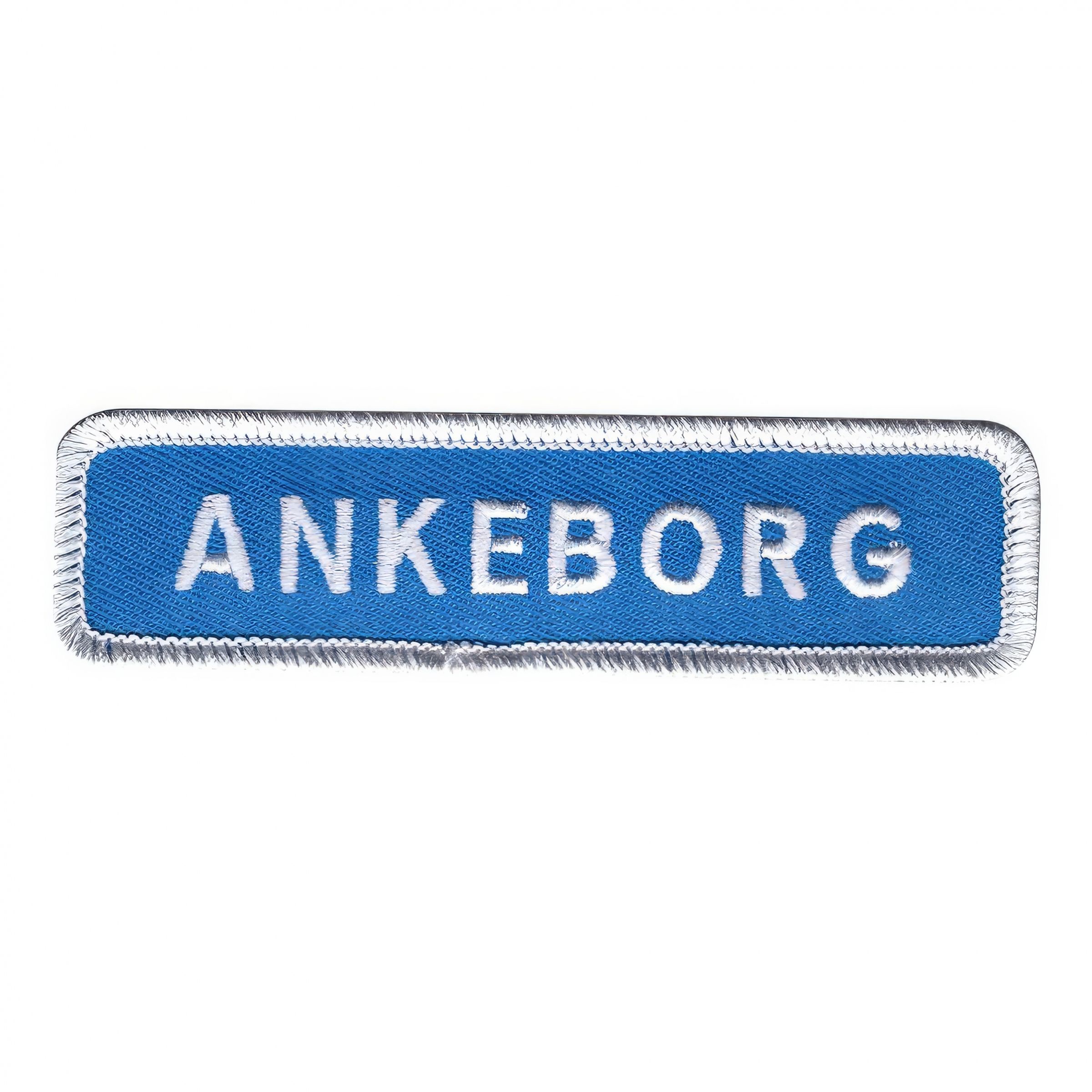 Läs mer om Tygmärke Vägskylt Ankeborg
