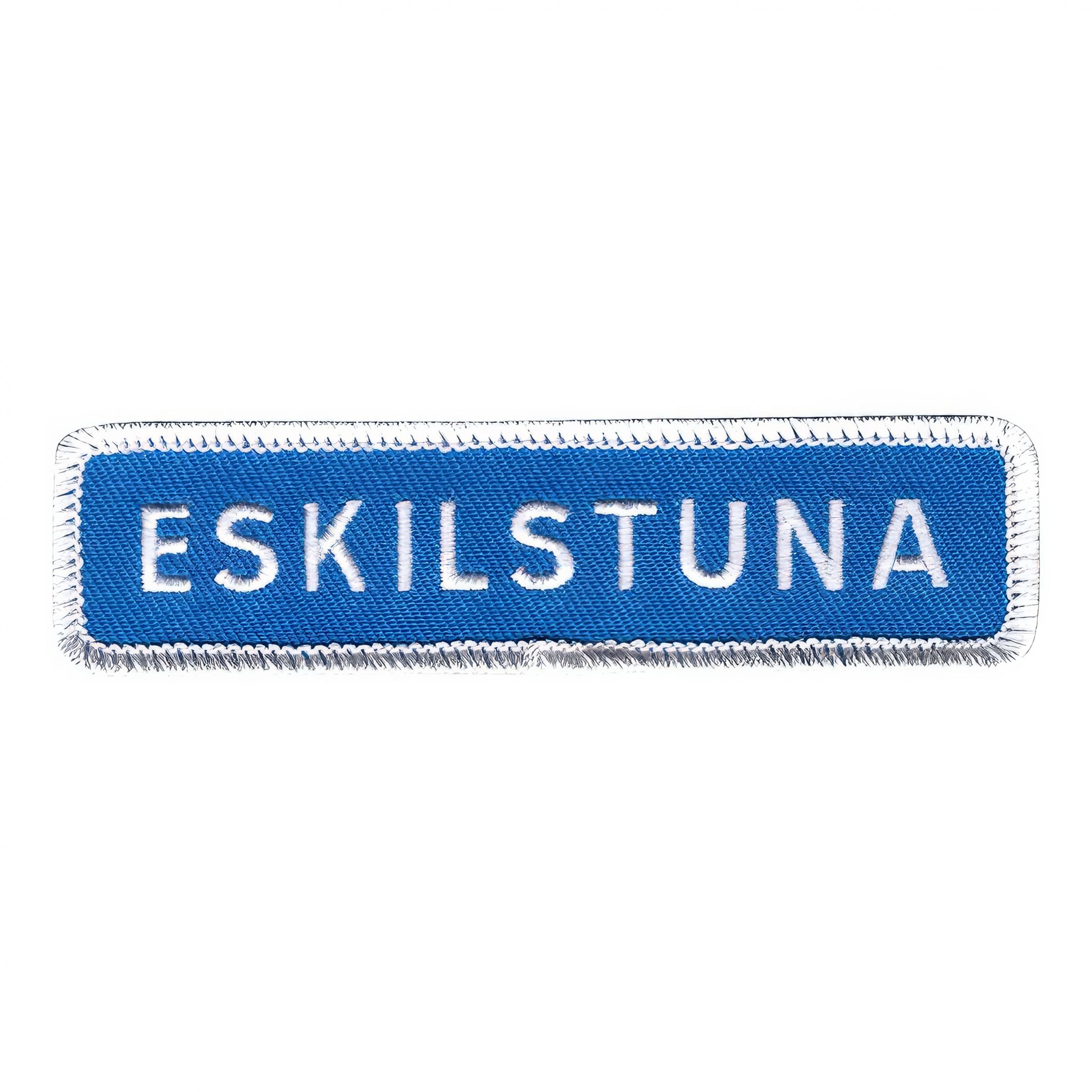 Tygmärke Vägskylt Eskilstuna
