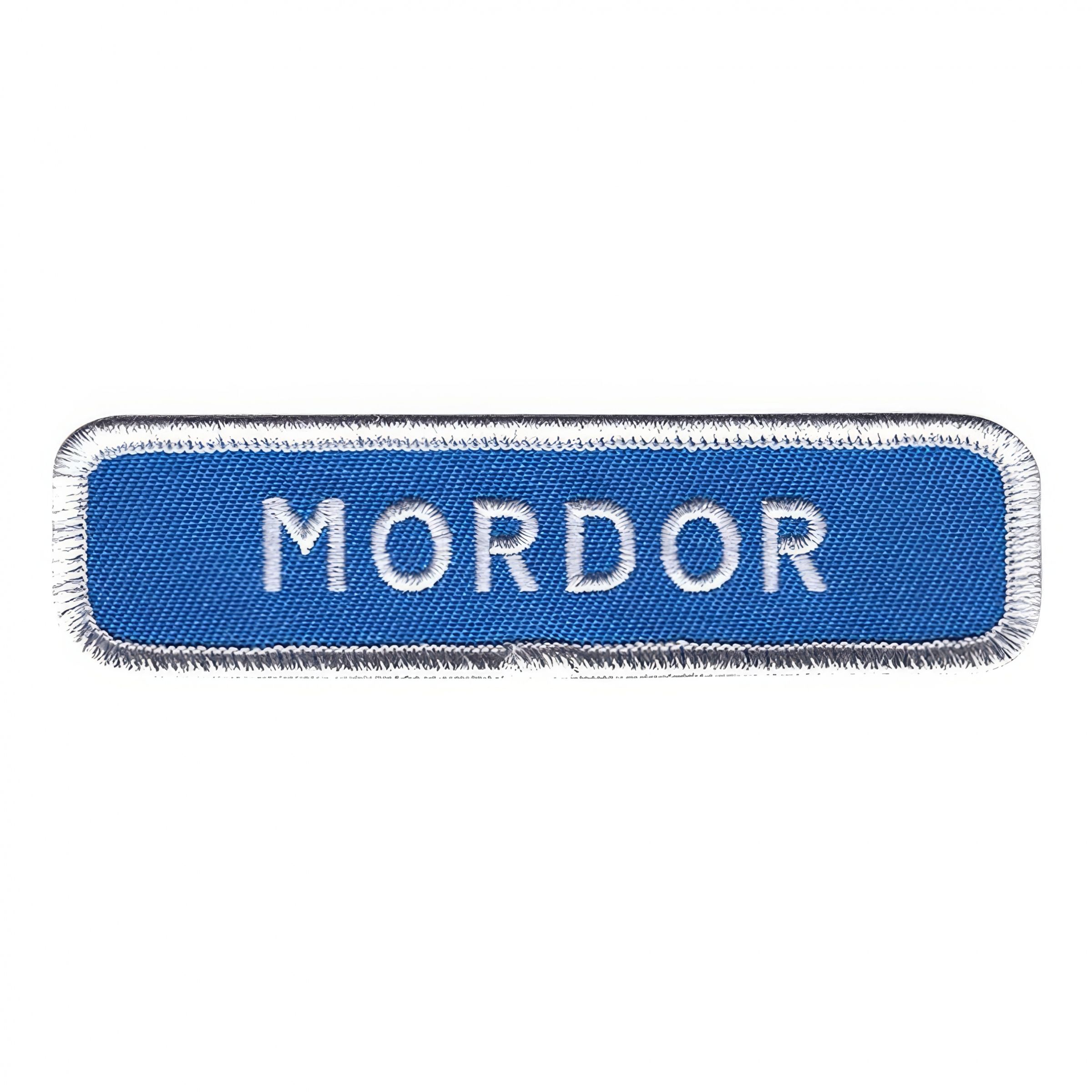 Tygmärke Vägskylt Mordor
