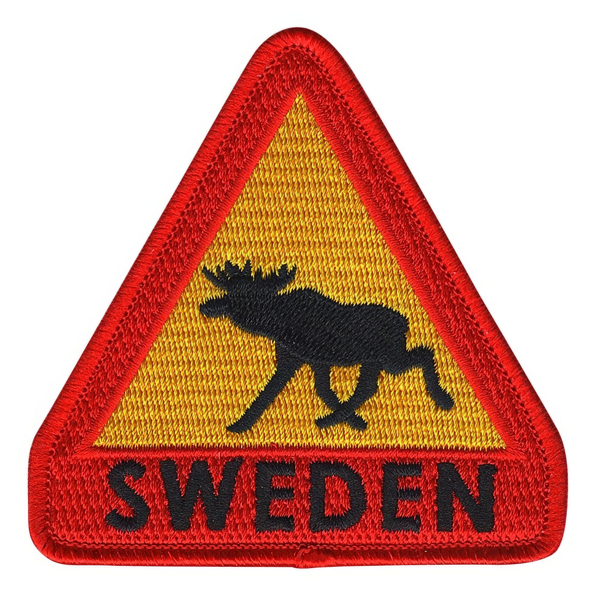 Tygmärke Vägskylt Sweden