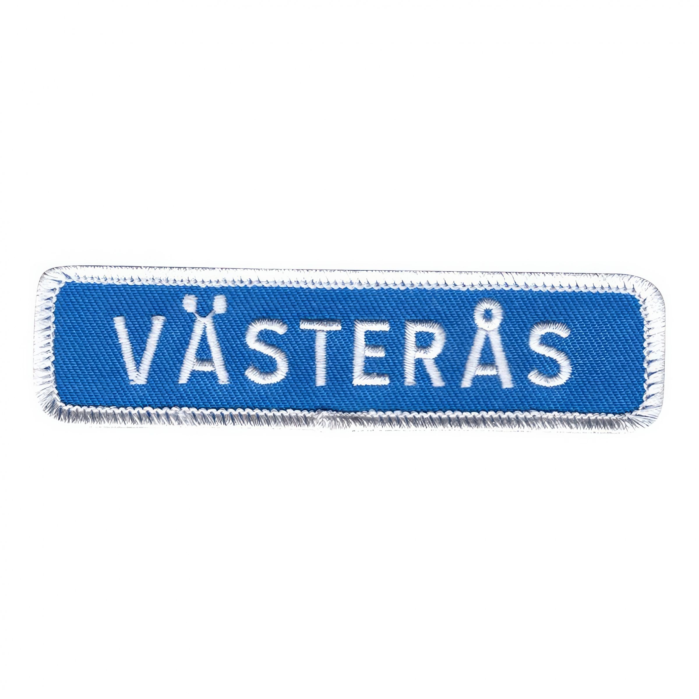 Tygmärke Vägskylt Västerås