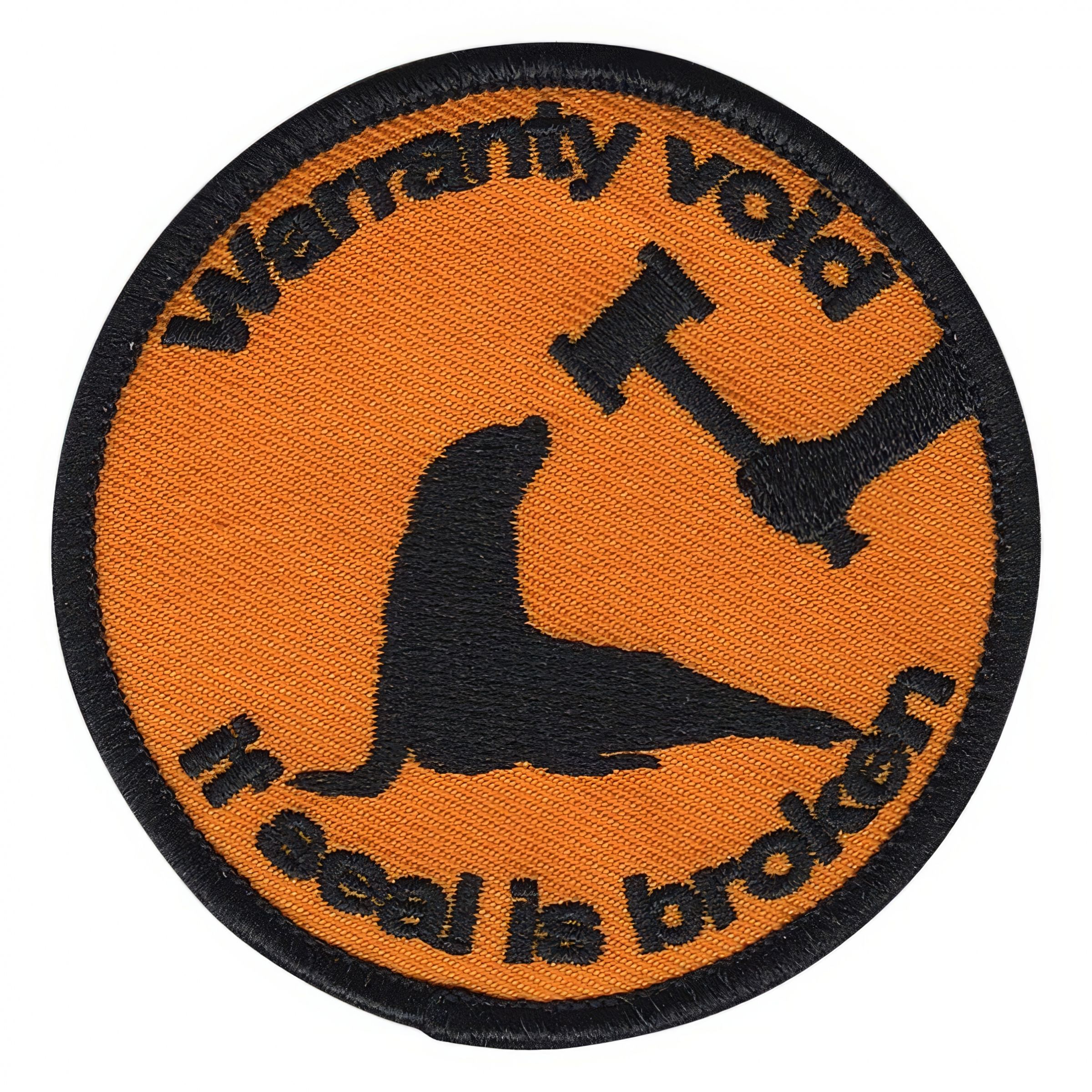 Läs mer om Tygmärke Warranty Void if Seal Is Broken