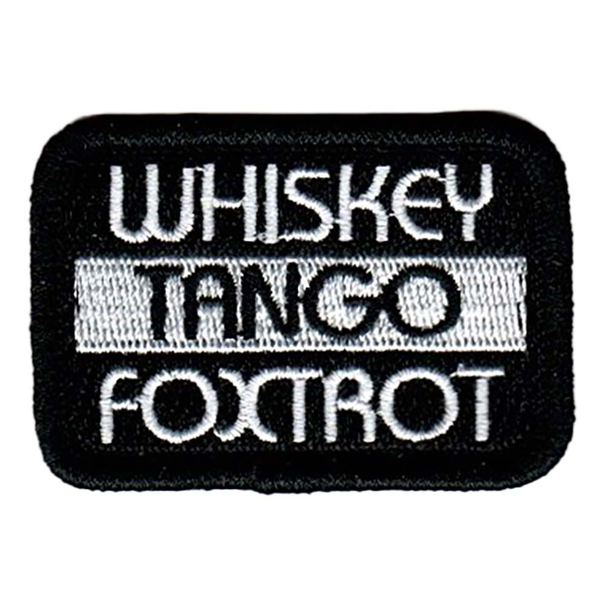 Läs mer om Tygmärke WTF Whiskey Tango Foxtrot