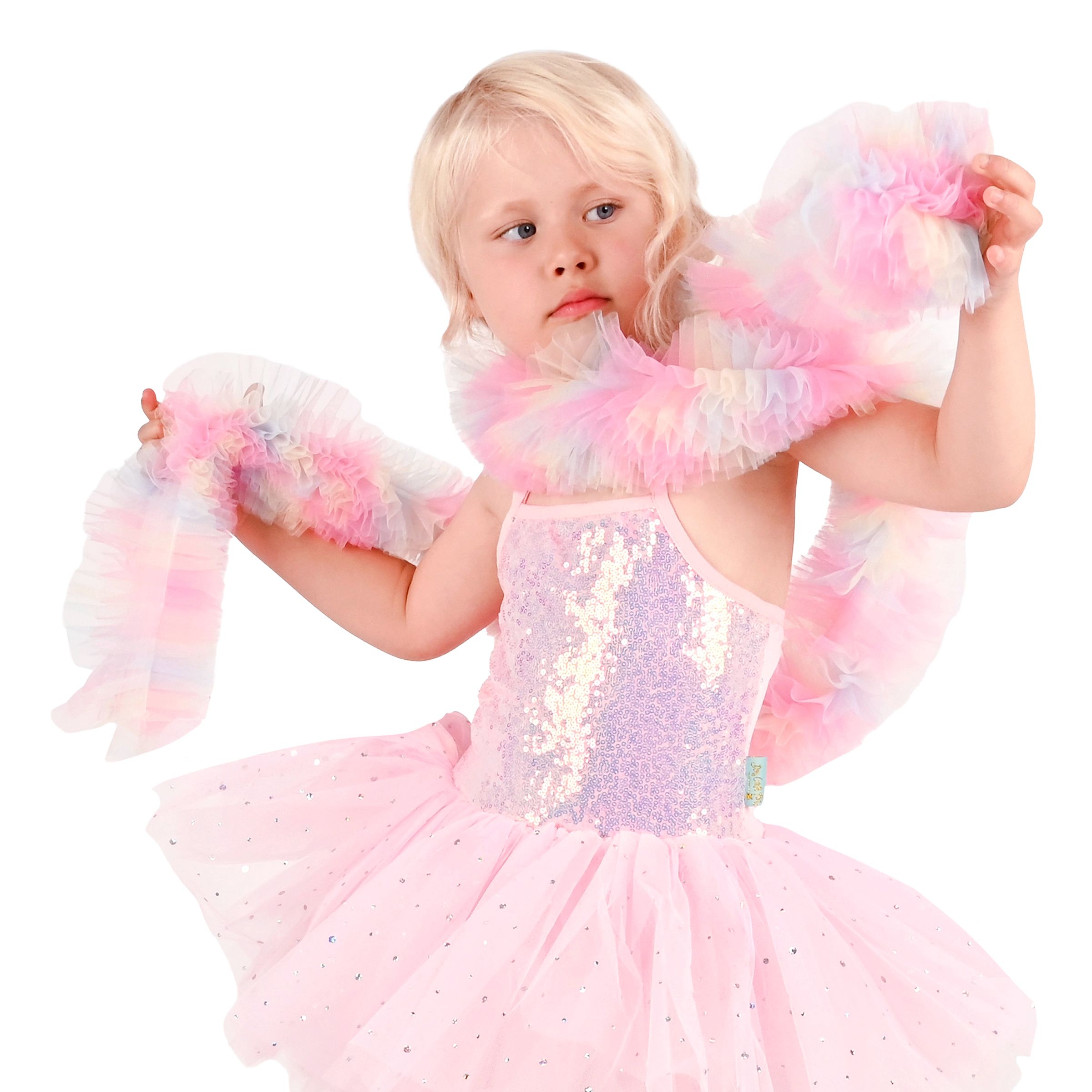 Tyllboa Regnbåge Pastell | Hem - Maskerad - Tillbehör - Maskeradaccessoarer | Maskeradspecialisten