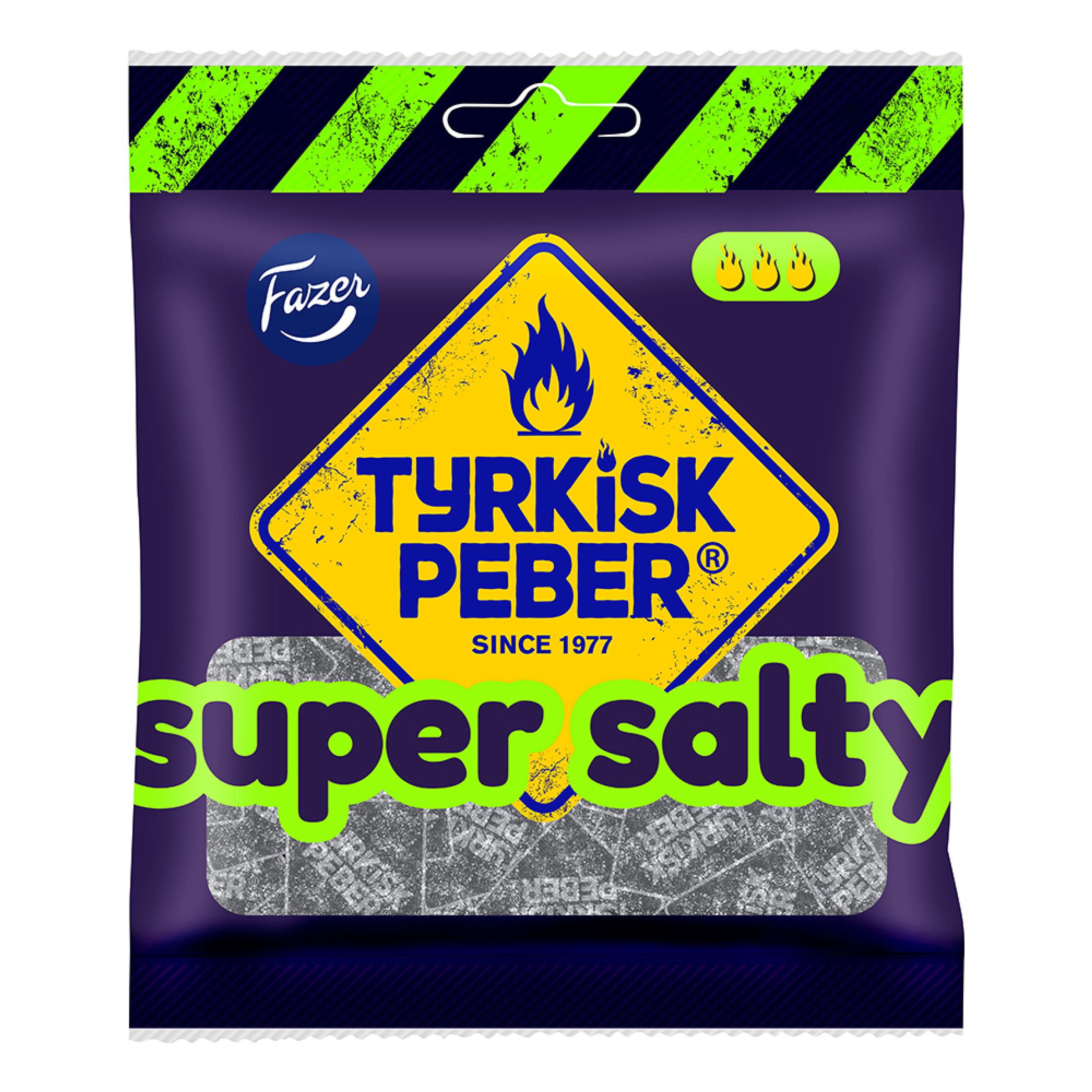 Tyrkisk Peber Super Salty - 80 gram | Hem - Godis & Läsk - Godis - Lakrits | Party Outlet