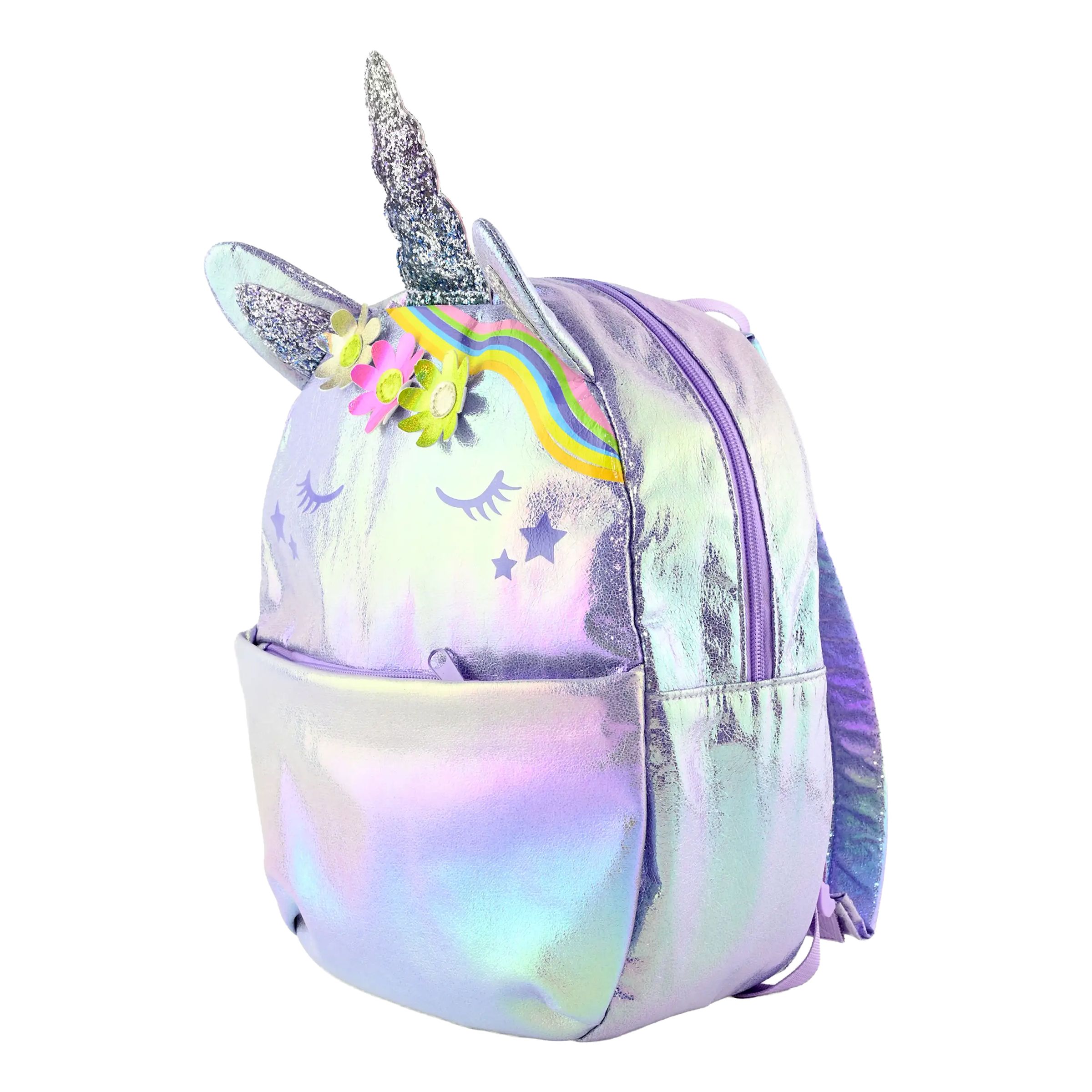 Unicorn Lila Ryggsäck för Barn | Hem - Roliga Prylar - Kläder - Väskor | Maskeradspecialisten