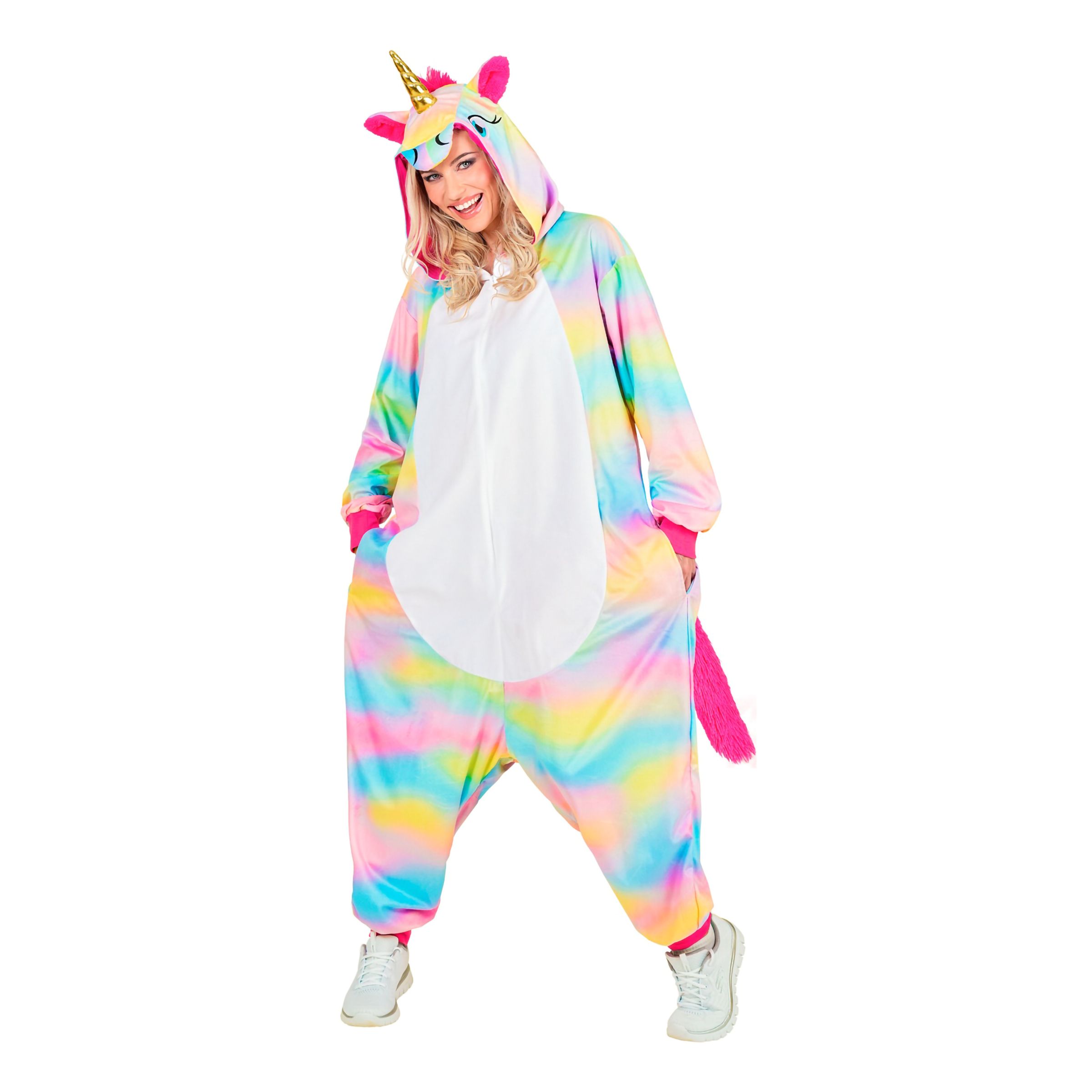 Unicorn Onesie Maskeraddräkt - XX-Large | Hem - Maskerad - Maskeraddräkter - Damdräkter | Party Outlet