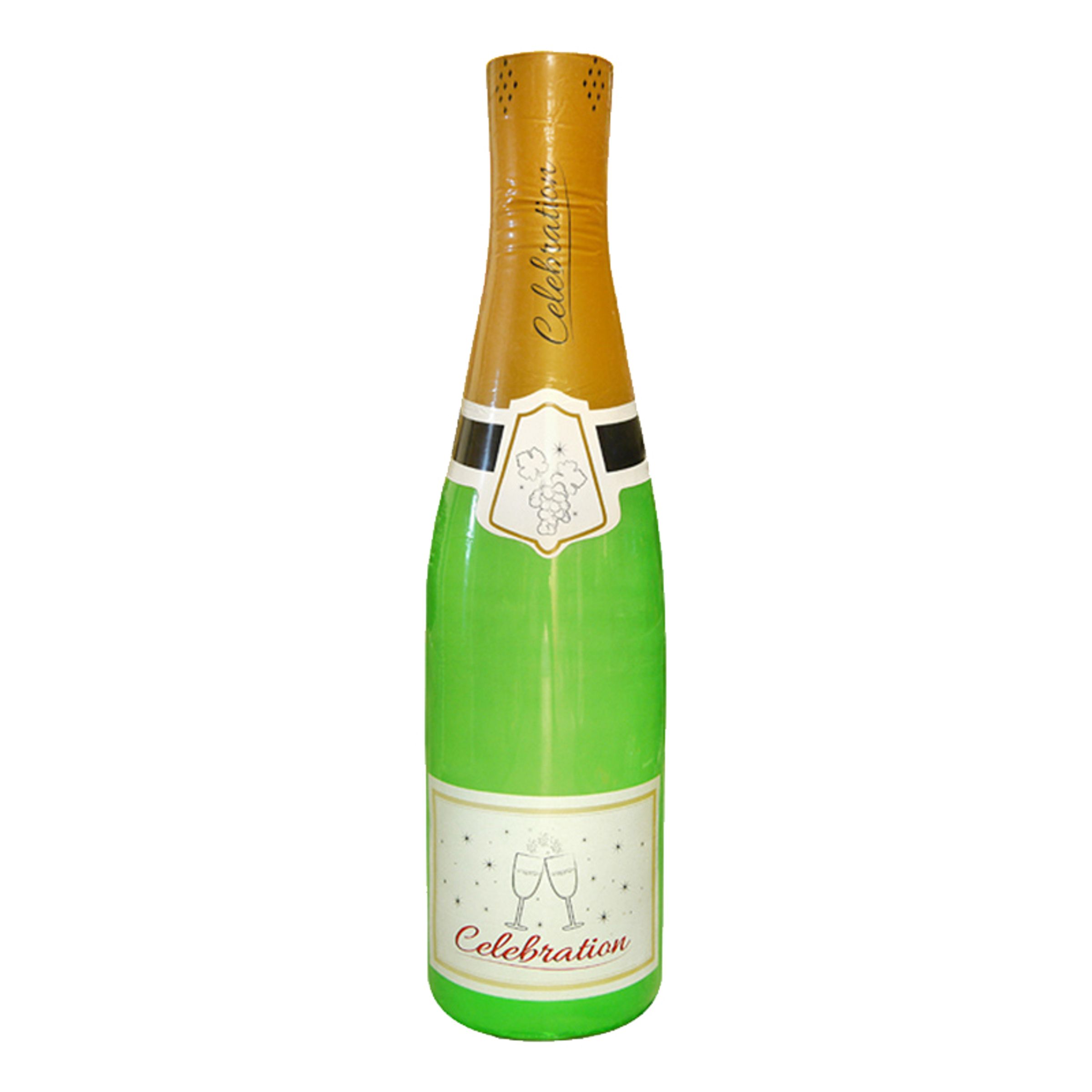Läs mer om Uppblåsbar Champagneflaska - Stor