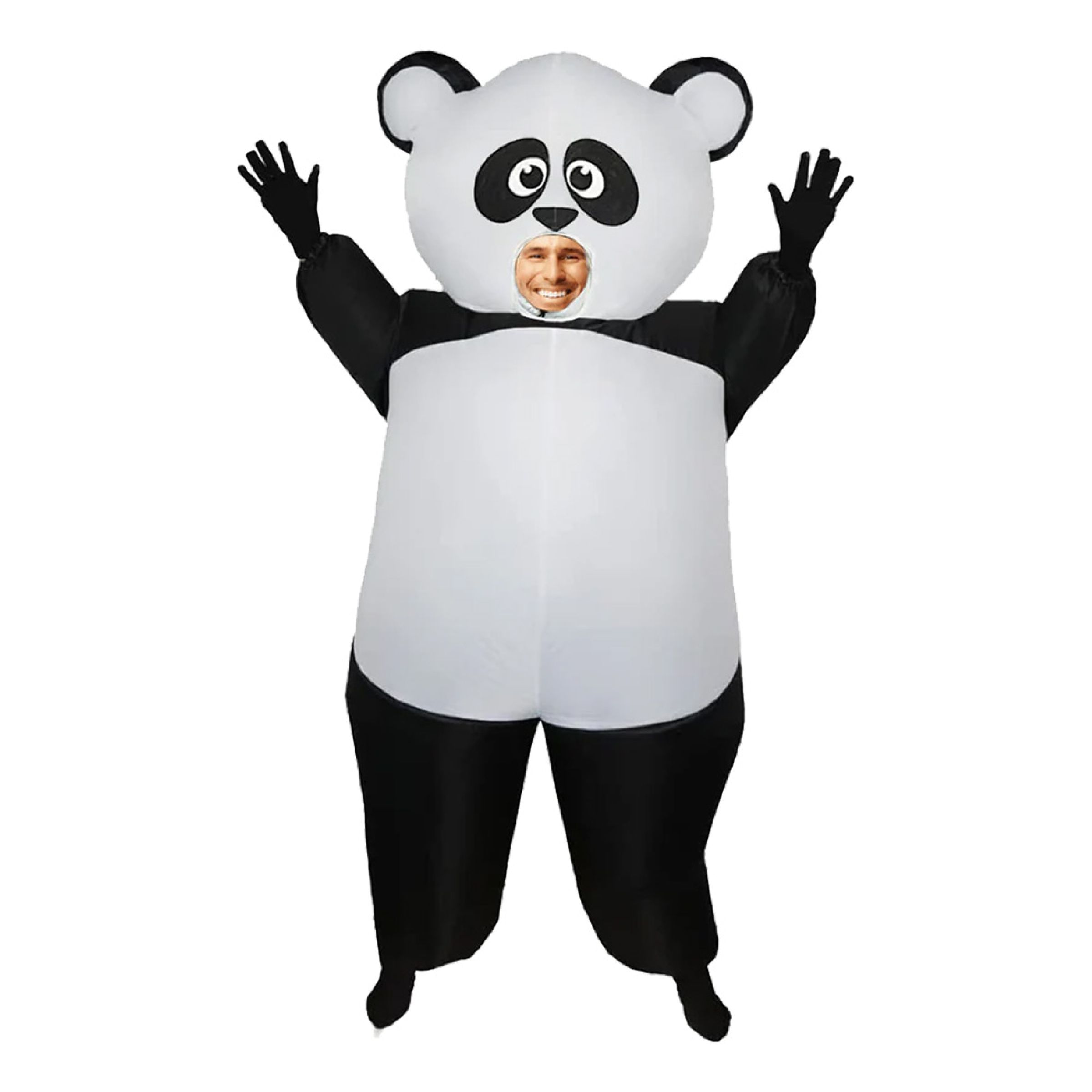 Uppblåsbar Panda Maskeraddräkt - One size | Hem - Maskerad - Maskeraddräkter - Damdräkter | Pryloteket