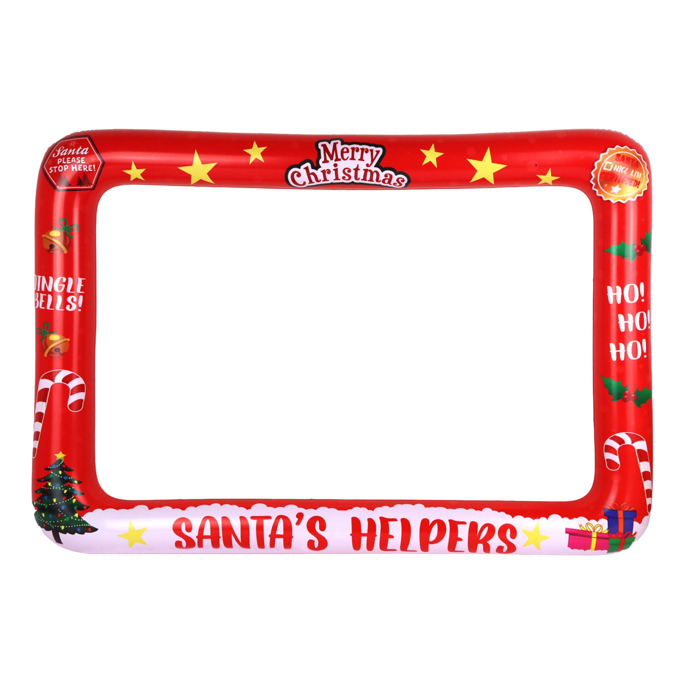 Uppblåsbar Photo Booth Ram Christmas | Hem - Maskerad - Tillbehör - Uppblåsbart | Party Outlet