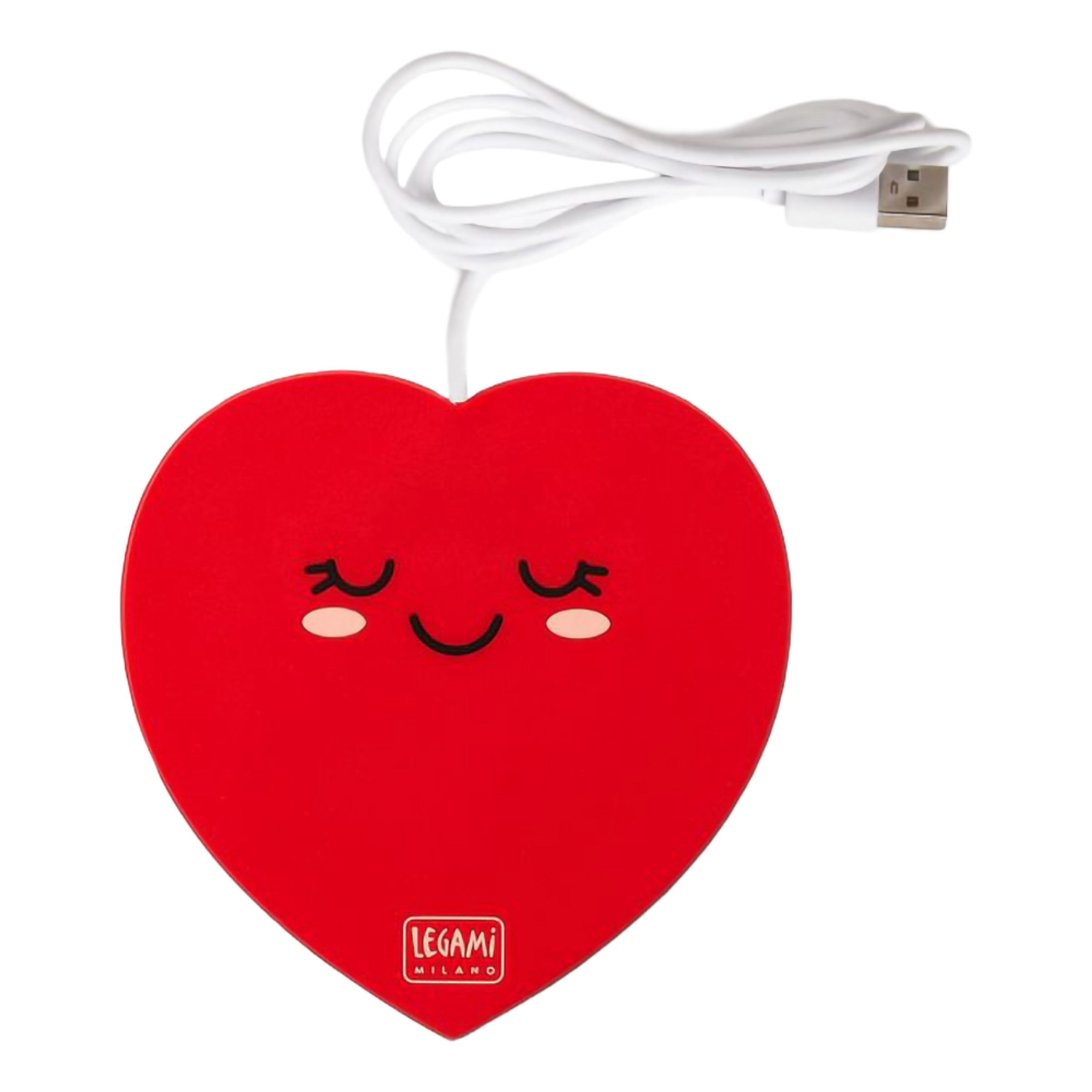 USB-Muggvärmare Hjärta | Hem - Roliga Prylar - Hem & Hushåll - På Skrivbordet | Pryloteket