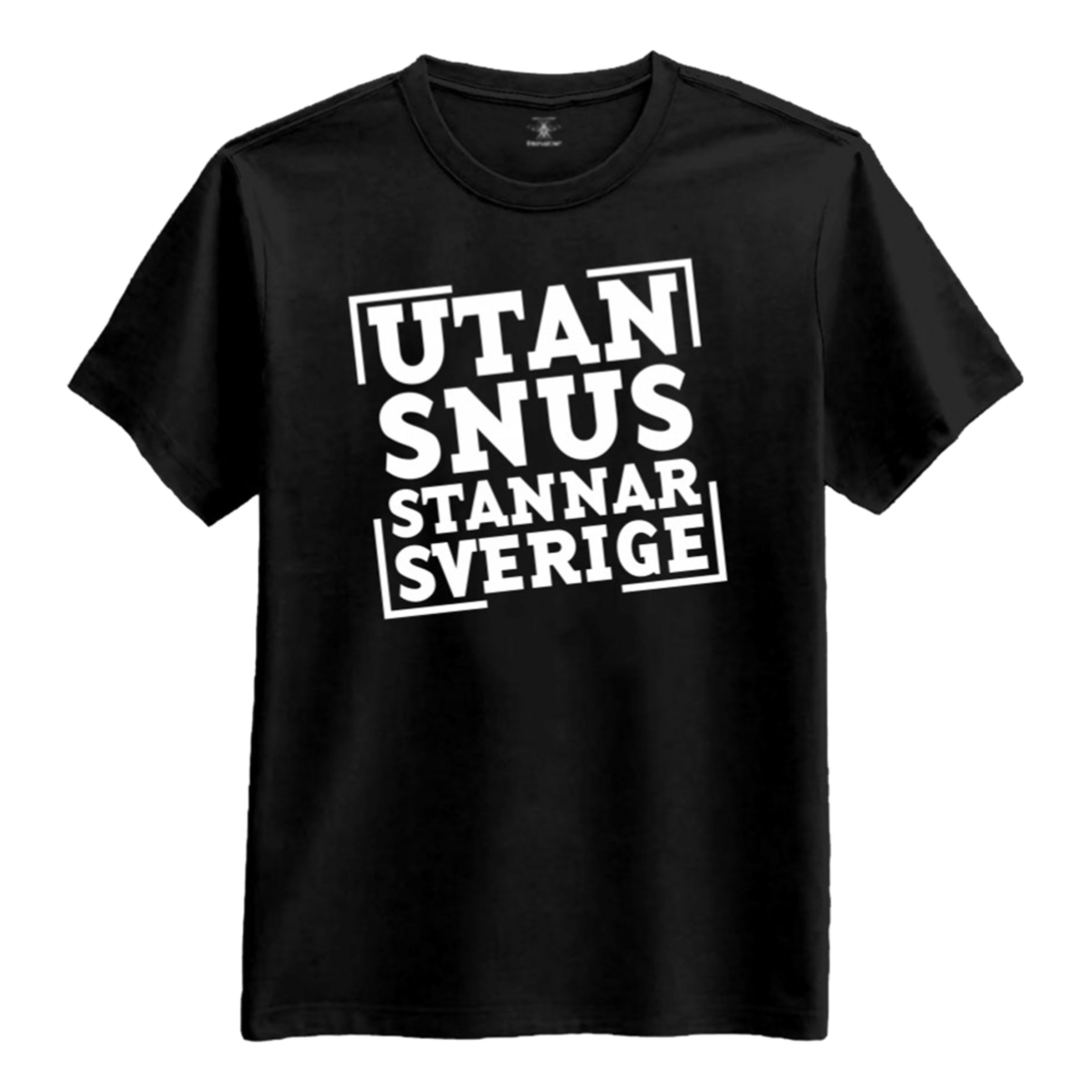 Utan Snus Stannar Sverige T-shirt - X-Large