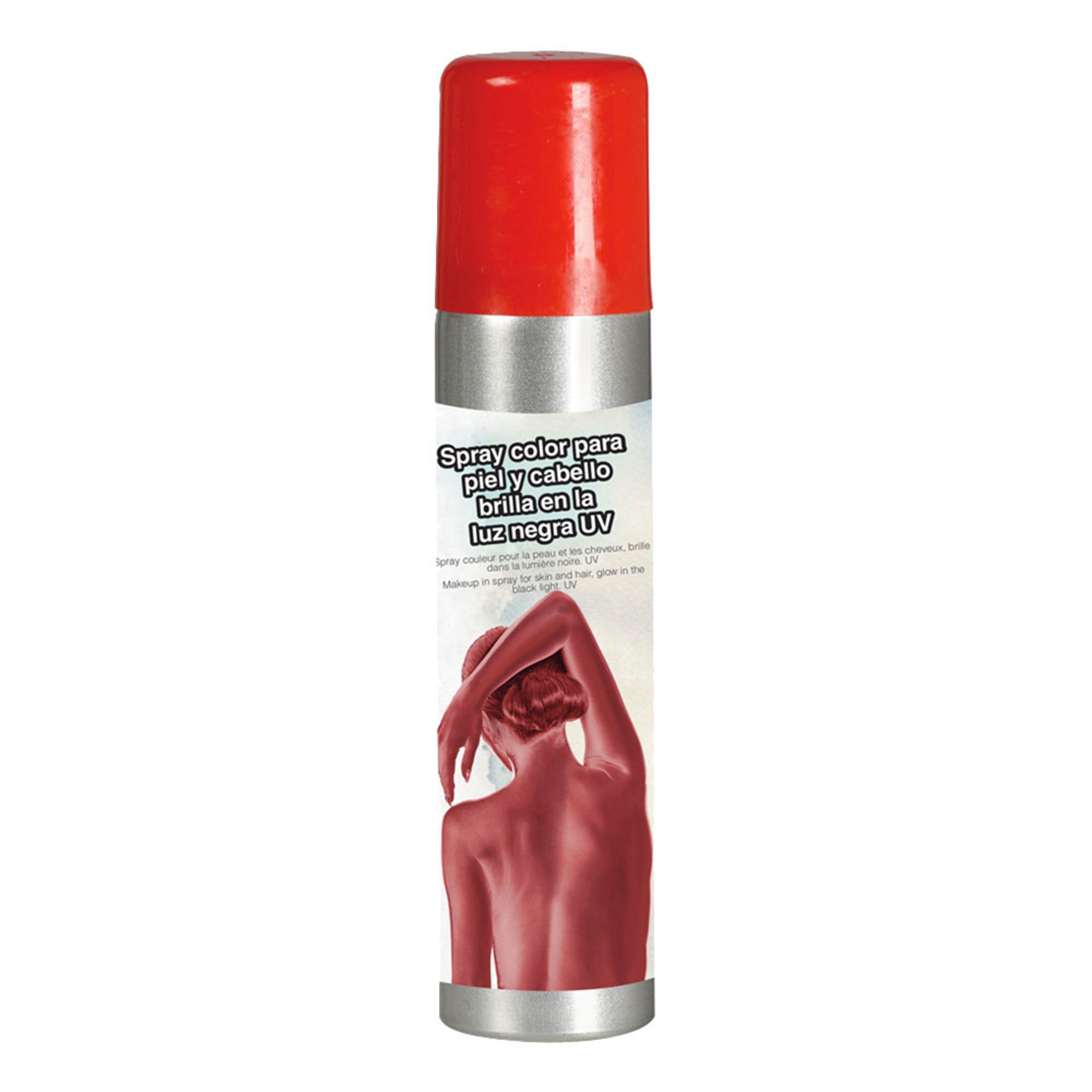 UV Ansikts- & Kroppsfärg Spray - Röd