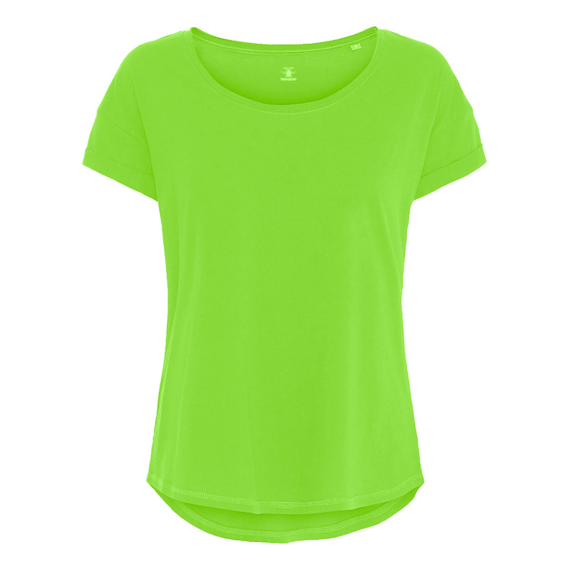 UV Neon Grön Dam T-shirt - Medium