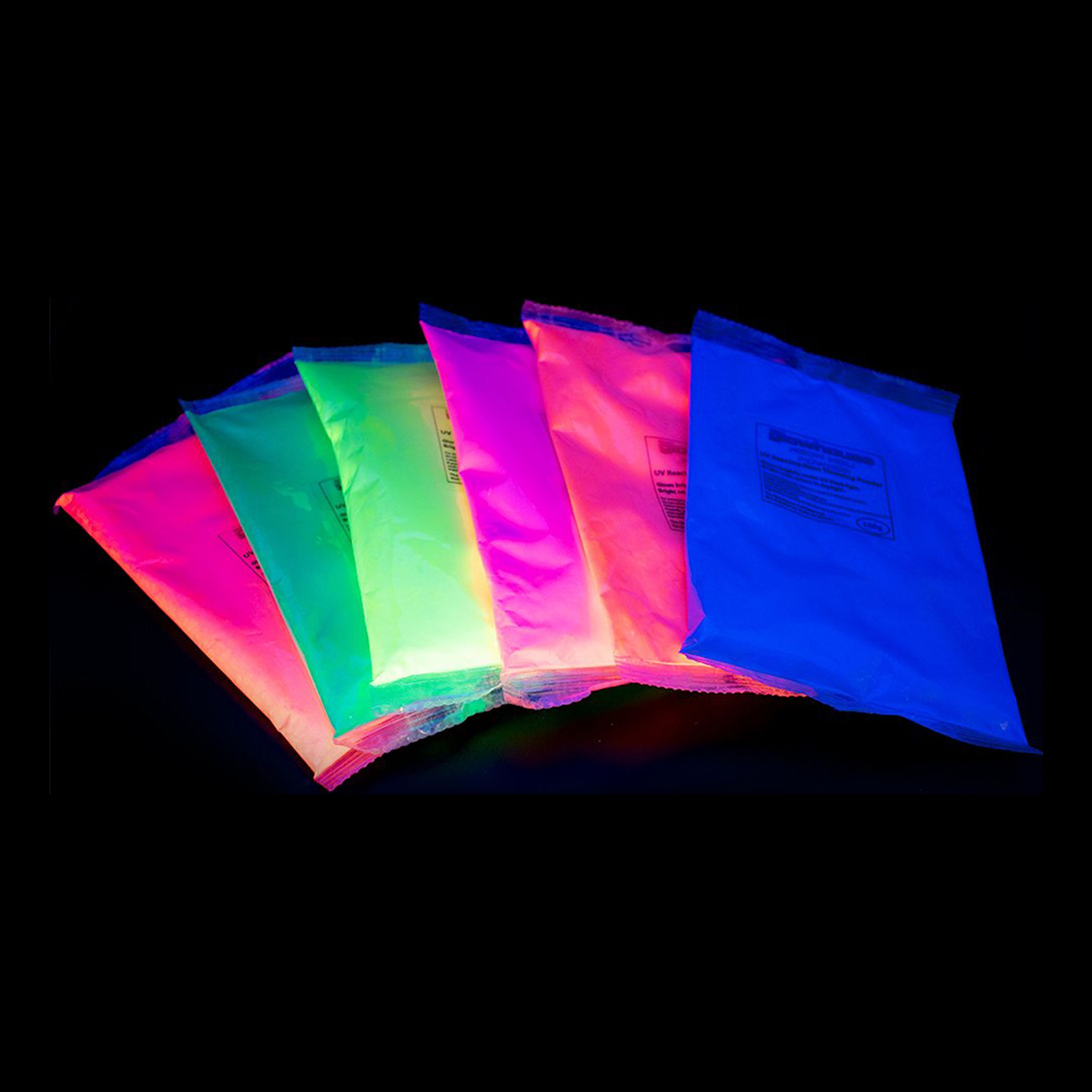 Läs mer om UV Neon Holipulver Orange - 1000 gram