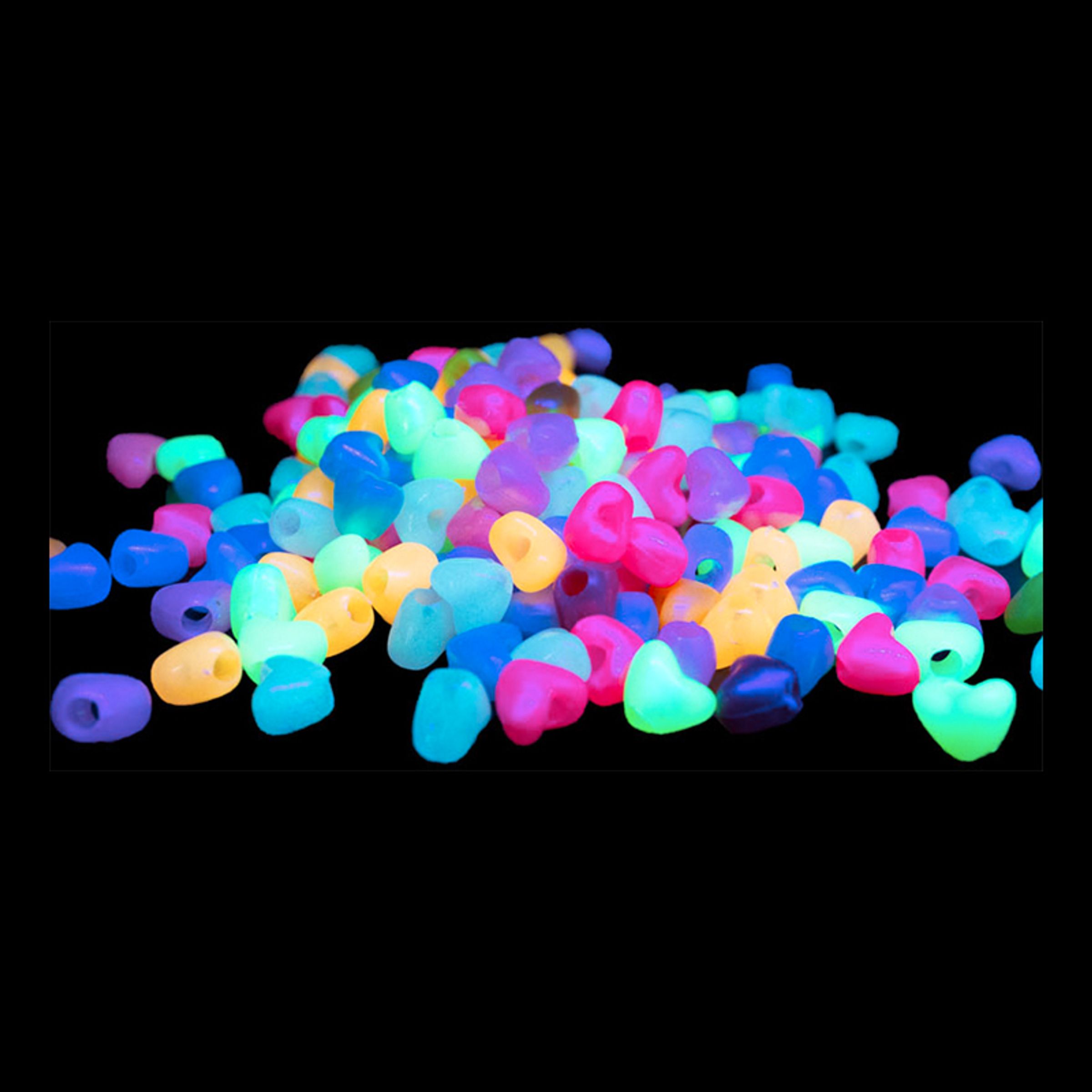 UV Neon Pärlor - 1000-pack