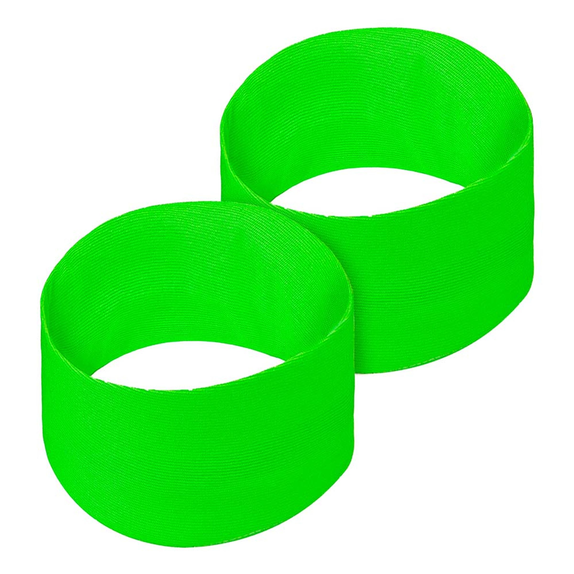 UV Svettband Neongröna - 2-pack