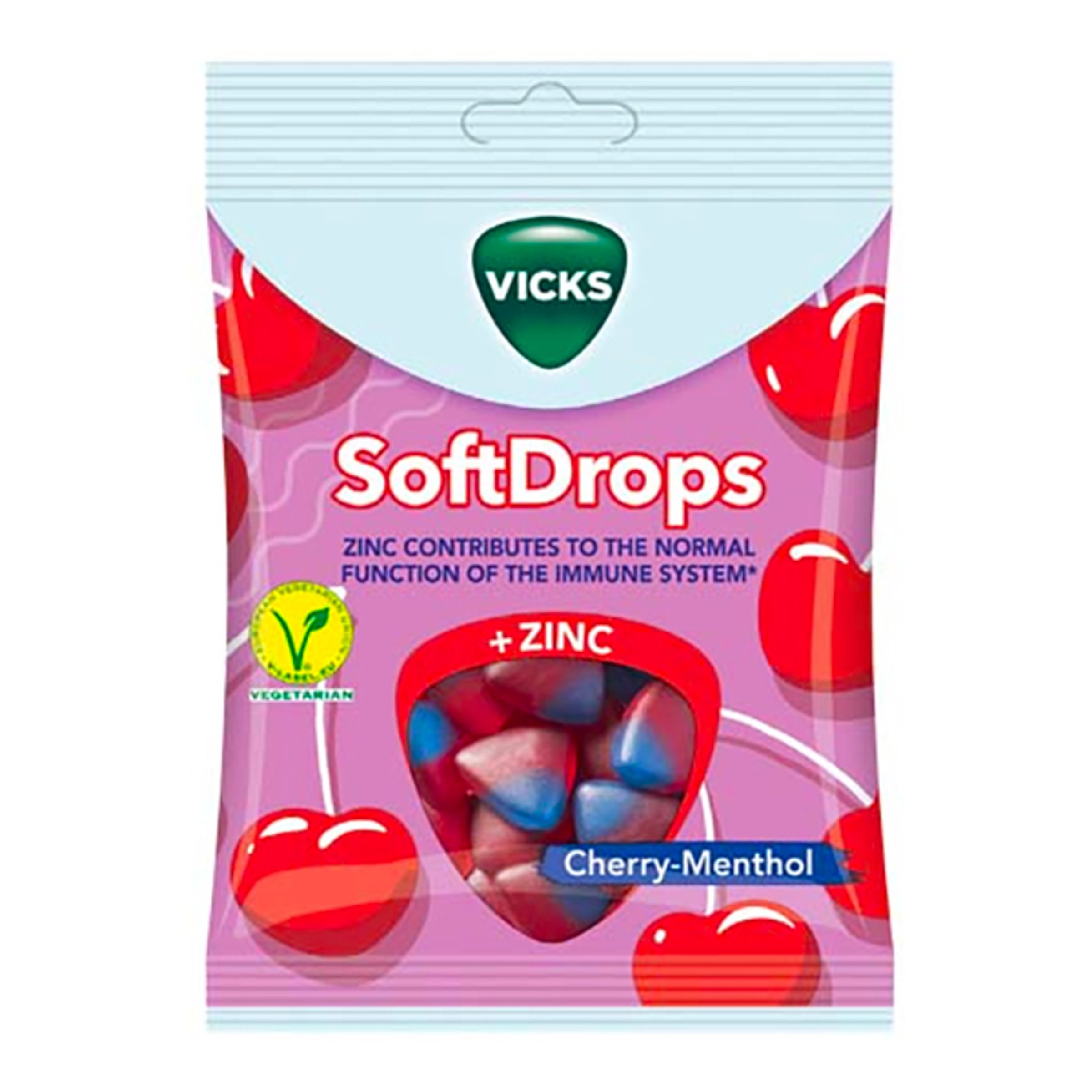 Vicks Soft Drops Cherry - 90 gram