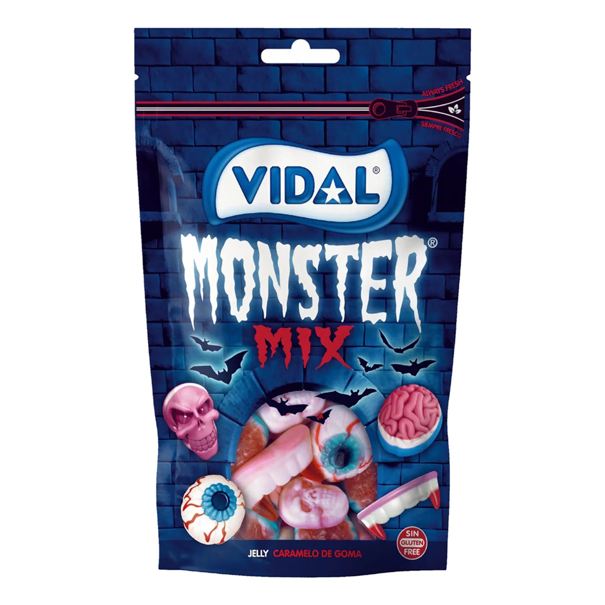 Läs mer om Vidal Monstermixpåse - 180 gram