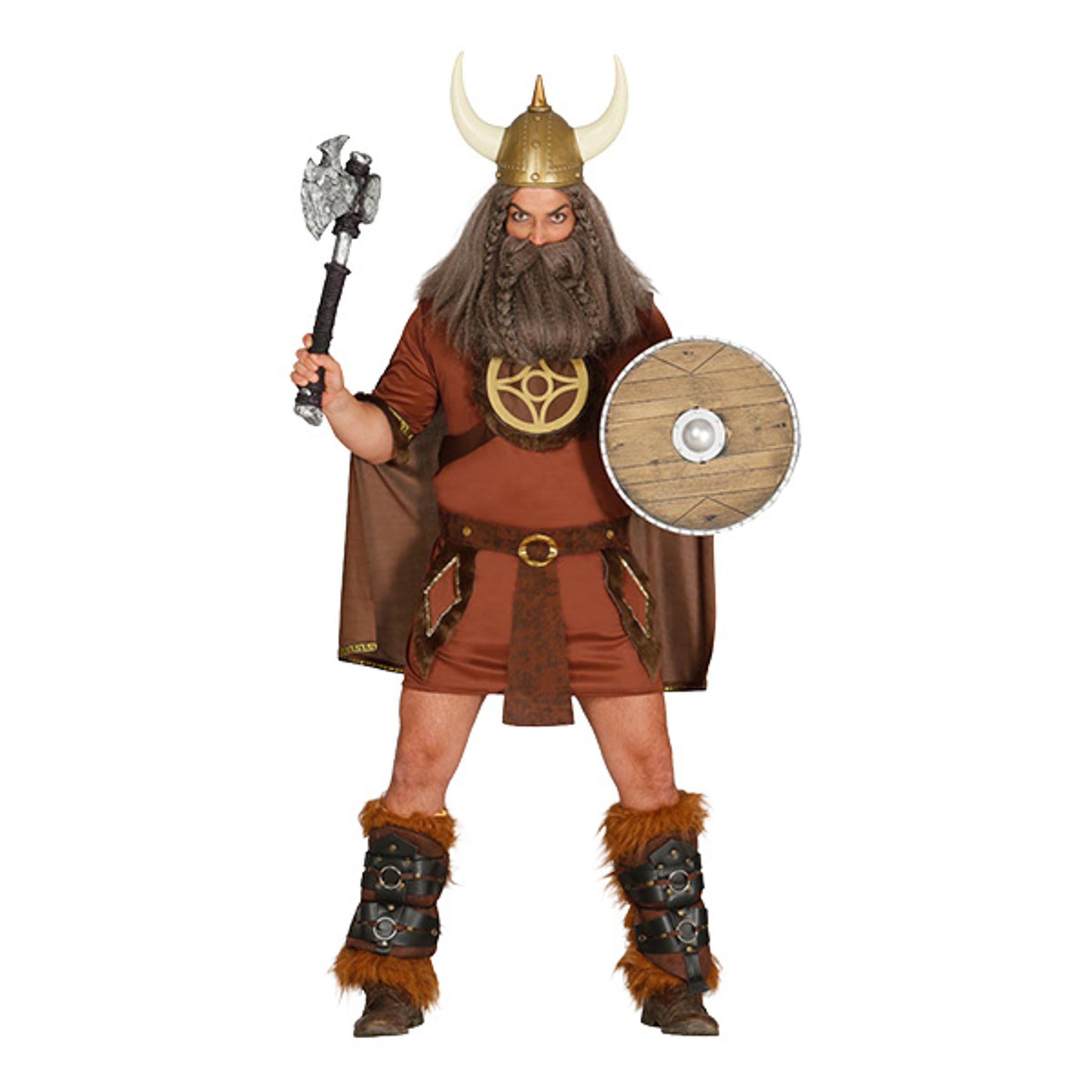 Viking Man Maskeraddräkt - One size (Large)