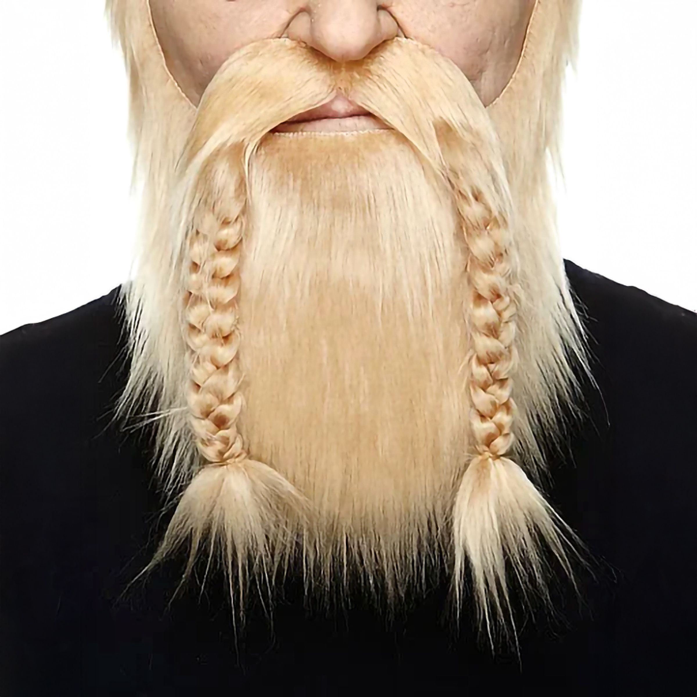 Viking Mustasch med Skägg Blond | Hem - Maskerad - Tillbehör - Skägg & Mustascher | Pryloteket