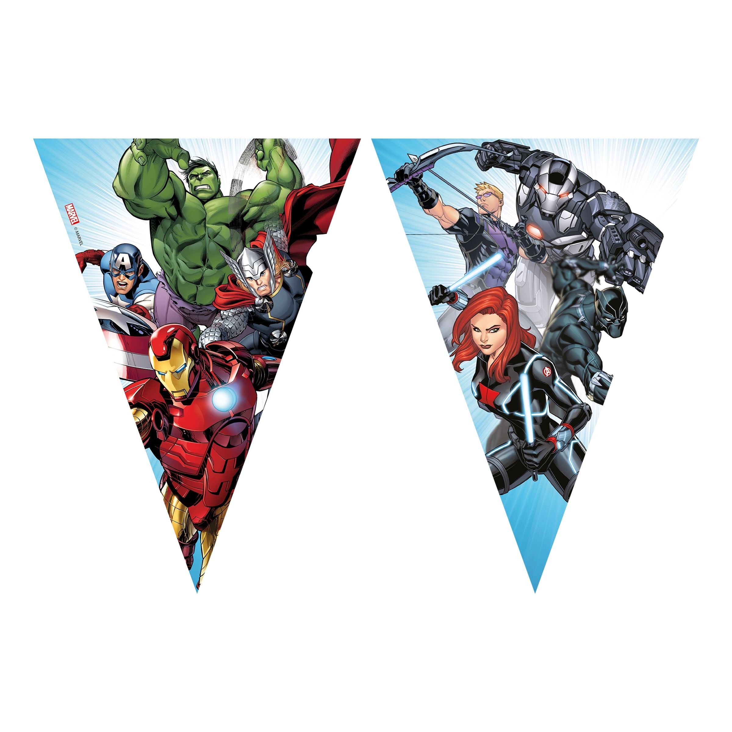 Läs mer om Vimpelgirlang Avengers Infinity Stones