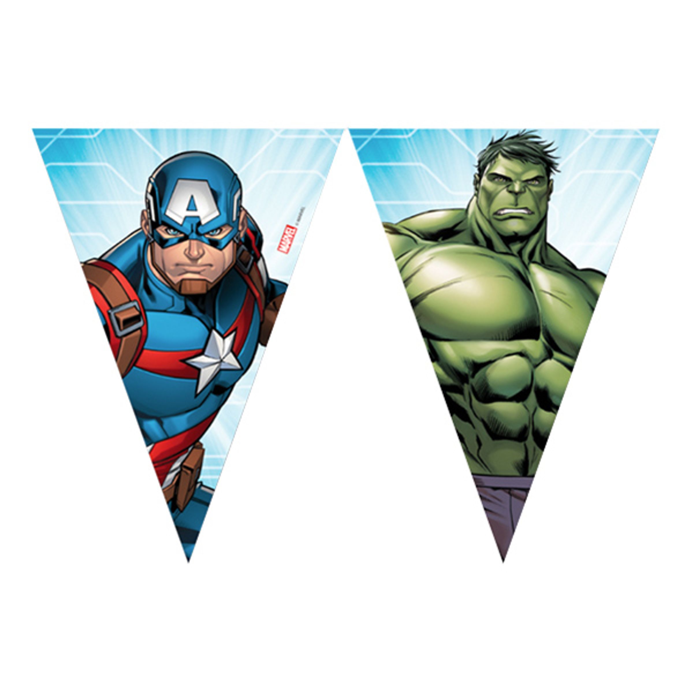 Läs mer om Vimpelgirlang Mighty Avengers